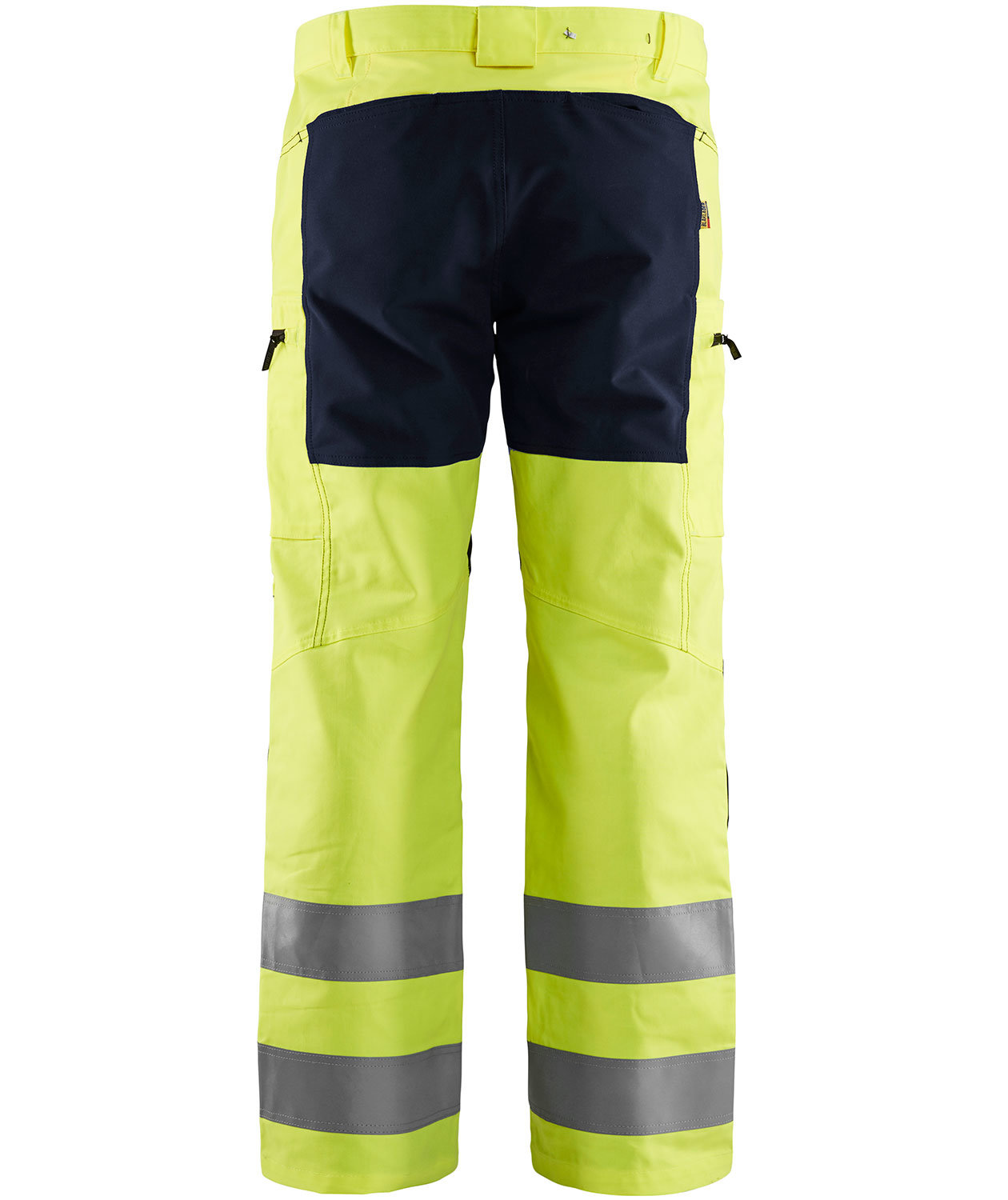 Bl&aring;kl&auml;der arbeidsbukse, Hi-vis Gul/Svart, large image number 1