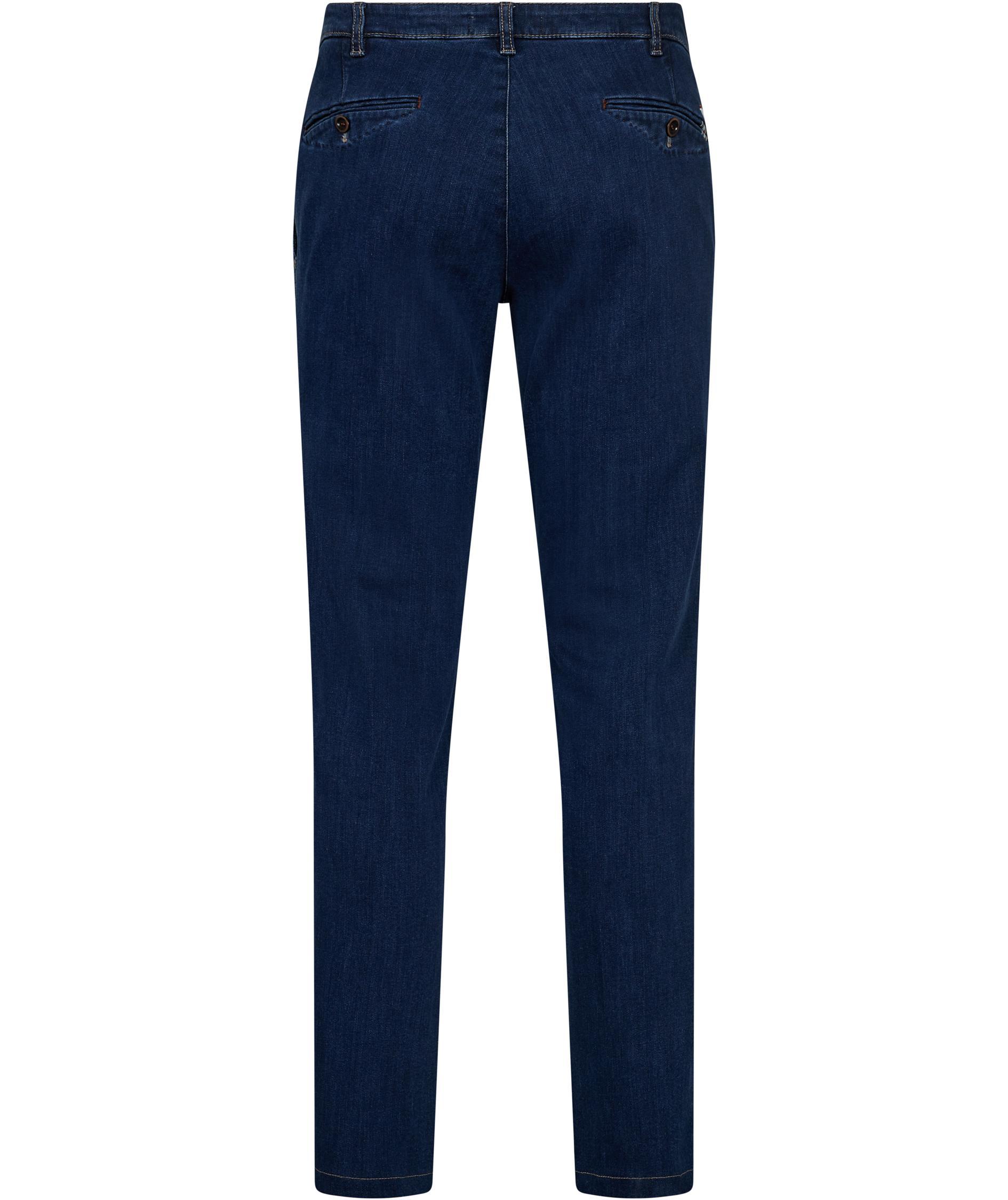 Sunwill Extreme flex fitted fit denim chinos, Dark blue, large image number 2