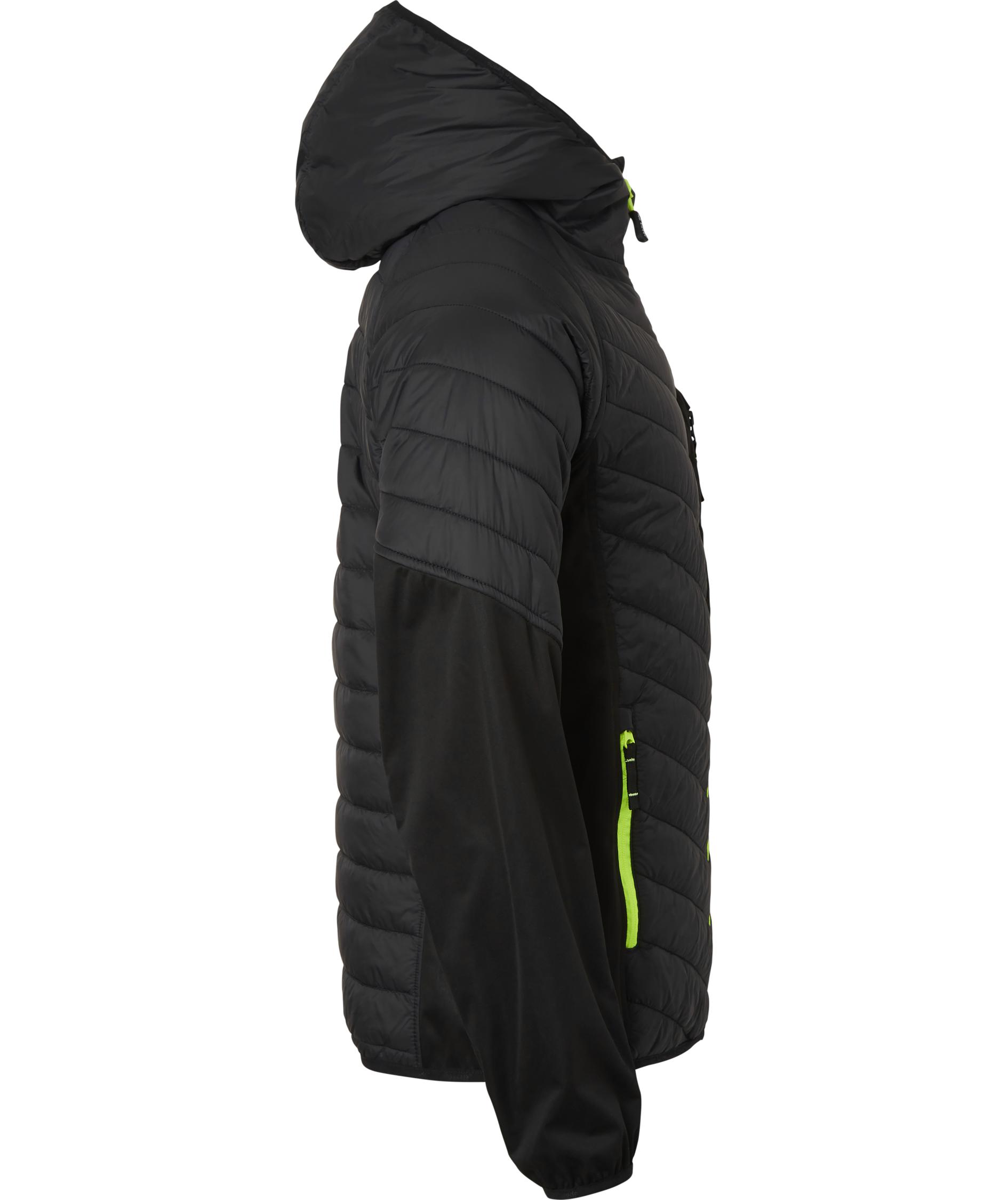 Top Swede quiltet jakke 355, Sort, large image number 2