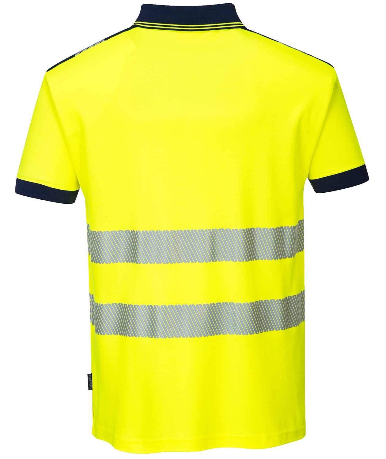 Portwest PW3 pik&eacute;tr&ouml;ja, Varsel Gul/M&ouml;rk Marinbl&aring;