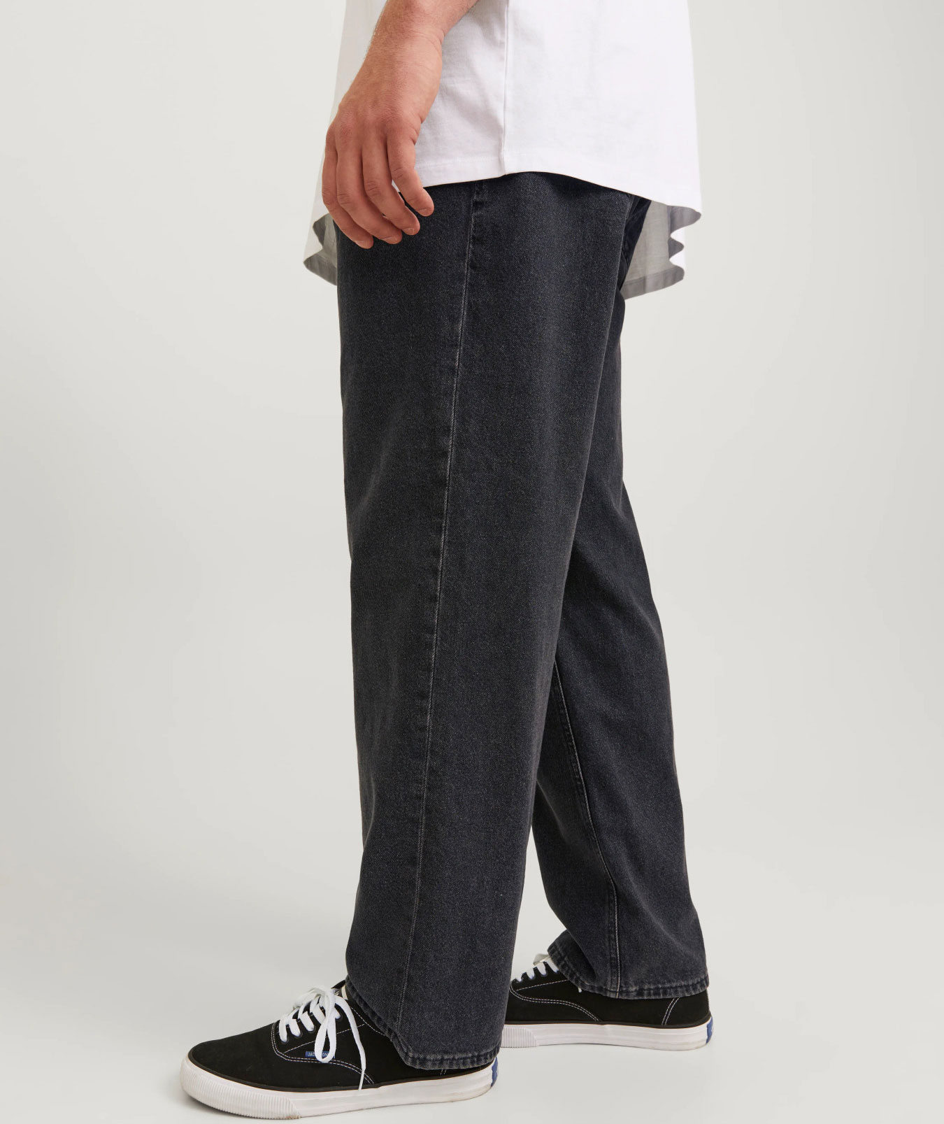 Jack & Jones Plus JJICHRIS JJORIGINAL SQ 737 jeans, Black, large image number 4