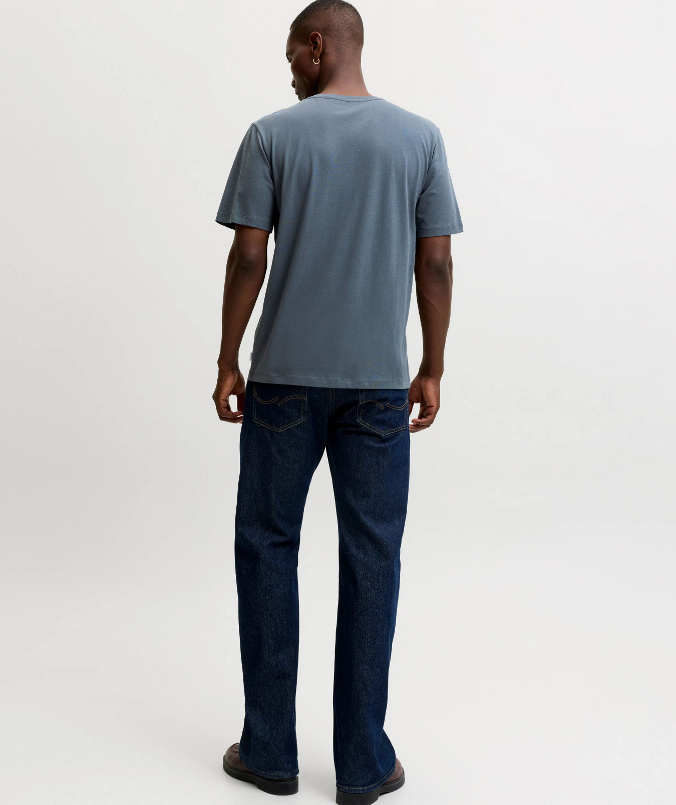 Jack & Jones JJEORGANIC basic T-Shirt, Turbulence, large image number 2