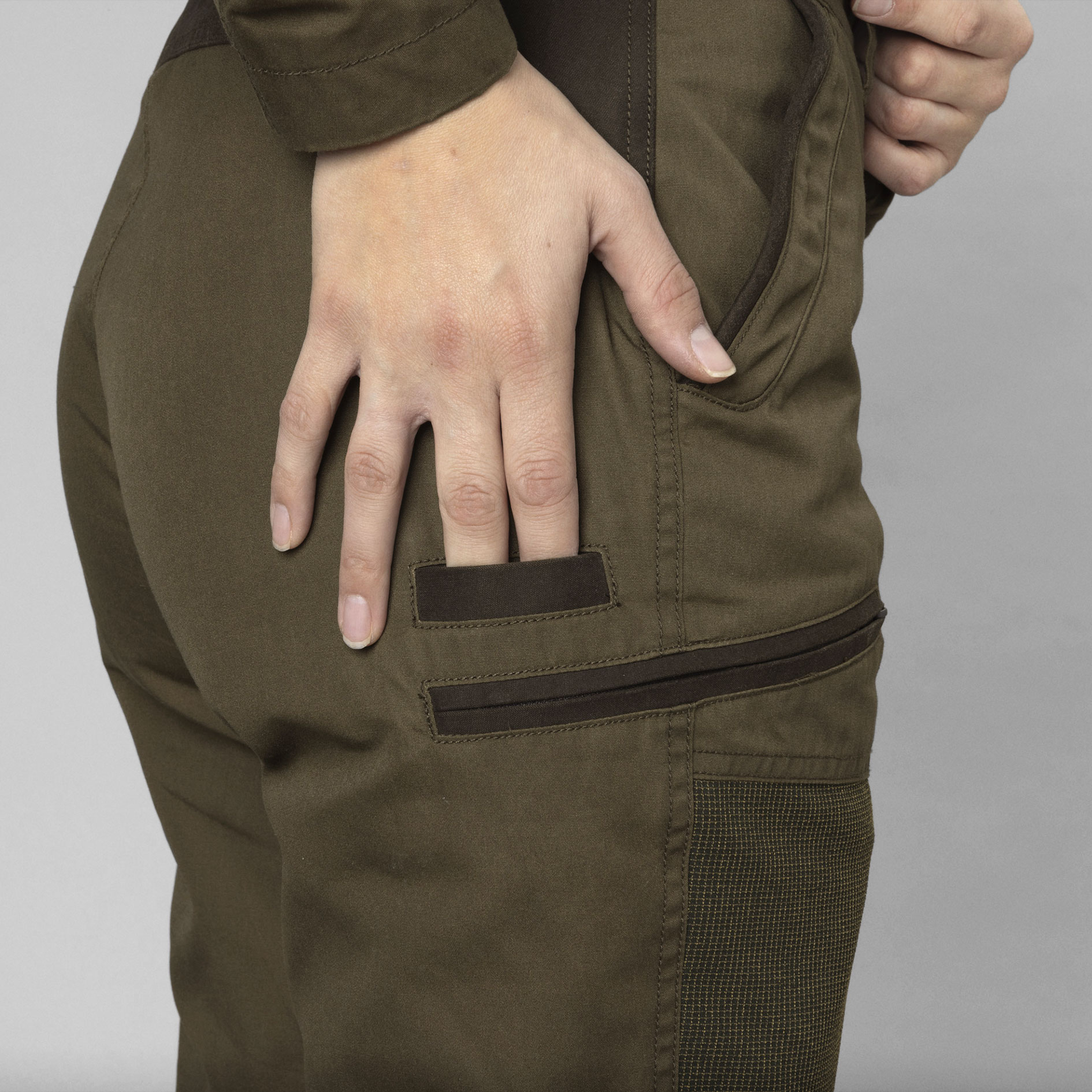 Seeland Key-Point Kora Damenhose, Pine green/Grizzly brown, large image number 4