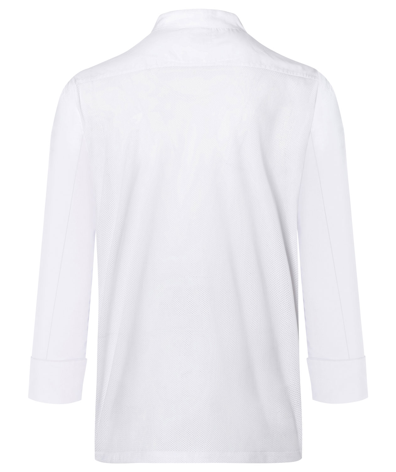 Karlowsky Basic long-sleeved chefs t-shirt, White, large image number 2