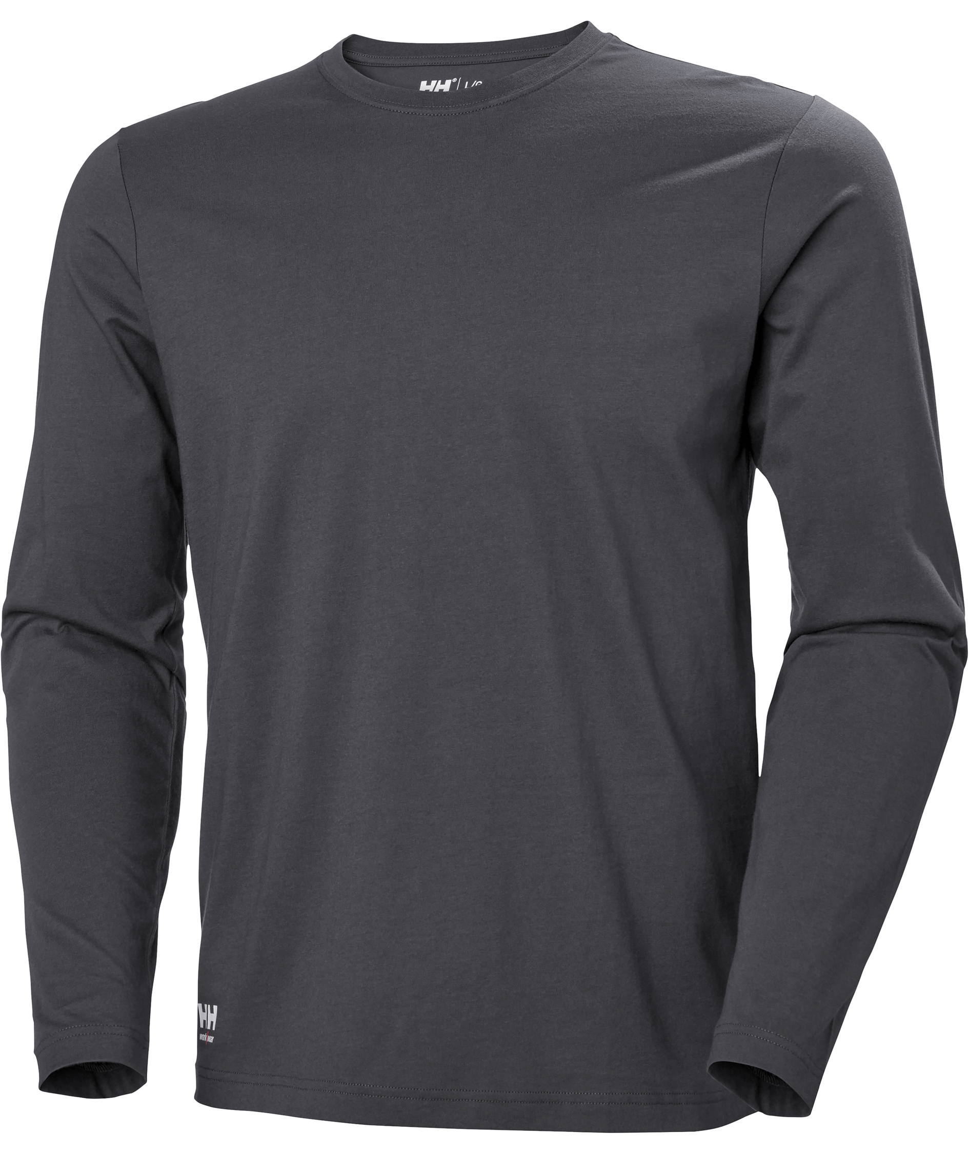 Helly Hansen Classic 2.0 l&aring;ng&auml;rmad T-shirt, Dark Grey, Dark Grey, swatch