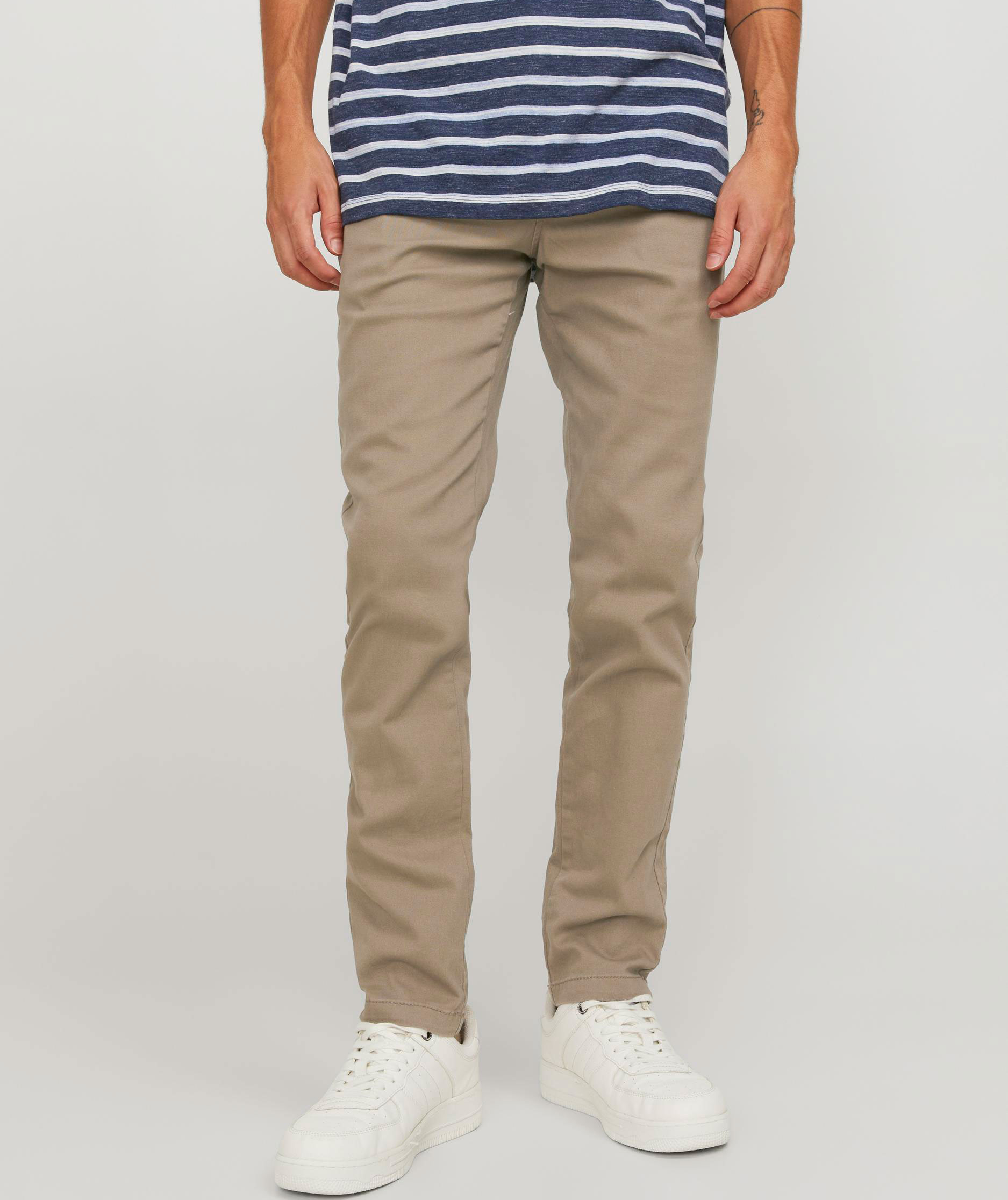Jack & Jones JPSTMARCO JJDAVE 2-Pak Chinohose, Beige/Navy Blazer, large image number 5
