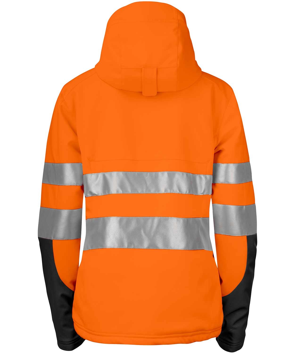 ProJob vinterjacka dam 6424, Orange/Svart