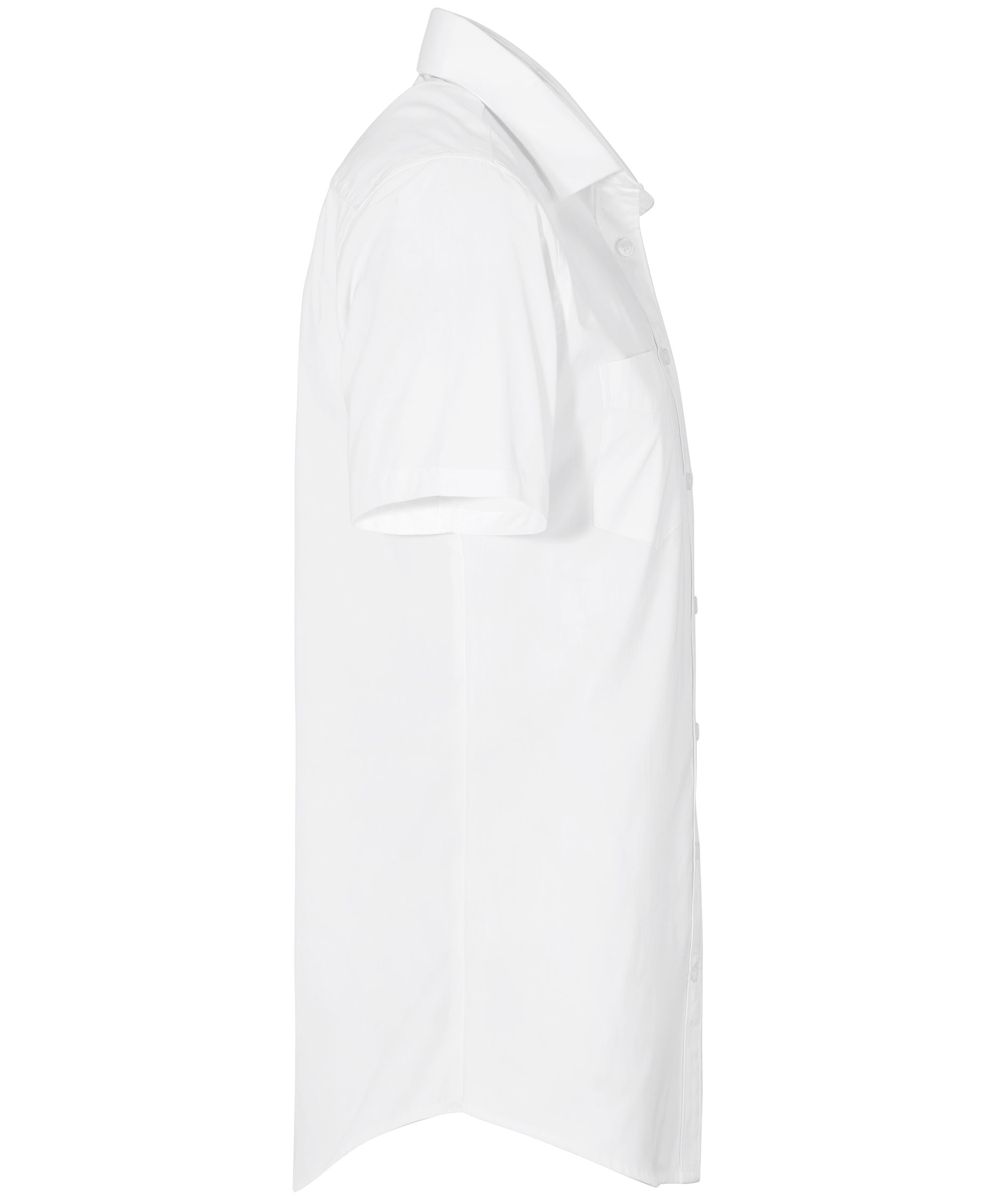 Derby of Sweden Martines Slim fit short-sleeved pilot shirt, White, large image number 2