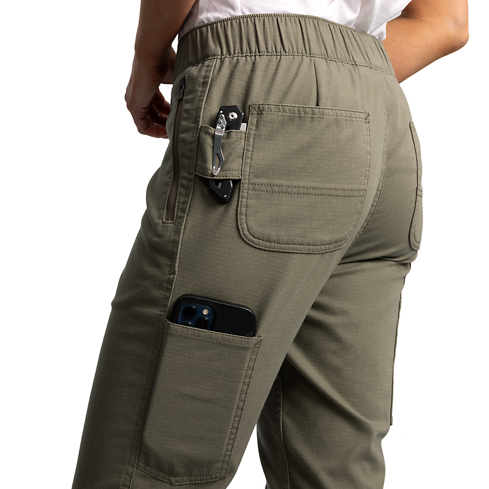 Carhartt Force byxa dam, Dusty Olive, large image number 9