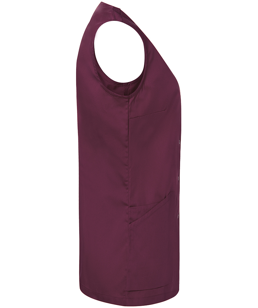 Karlowsky Essential &auml;rml&ouml;s tunika dam, Aubergine, large image number 3