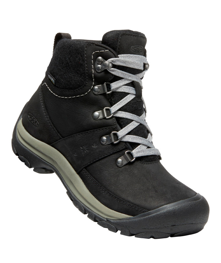 Keen Kaci III Winter MID WP vandrark&auml;ngor dam, Black/Steel Grey