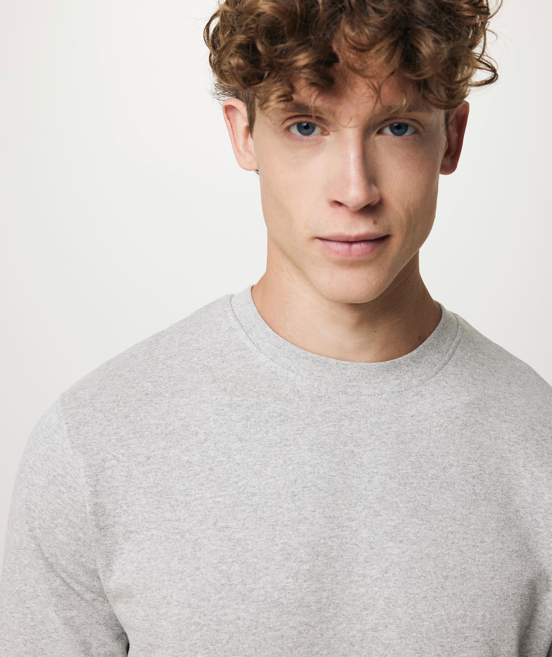 Iqoniq Etosha sweatshirt, Light Heather Grey, large image number 6