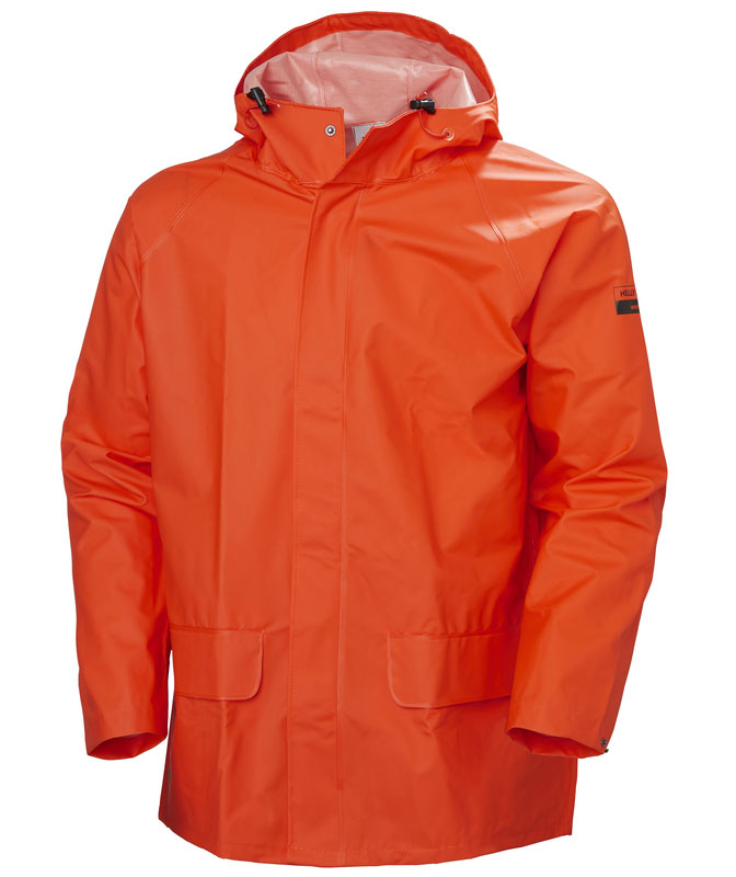Helly Hansen Mandal regnjacka, M&ouml;rk Orange