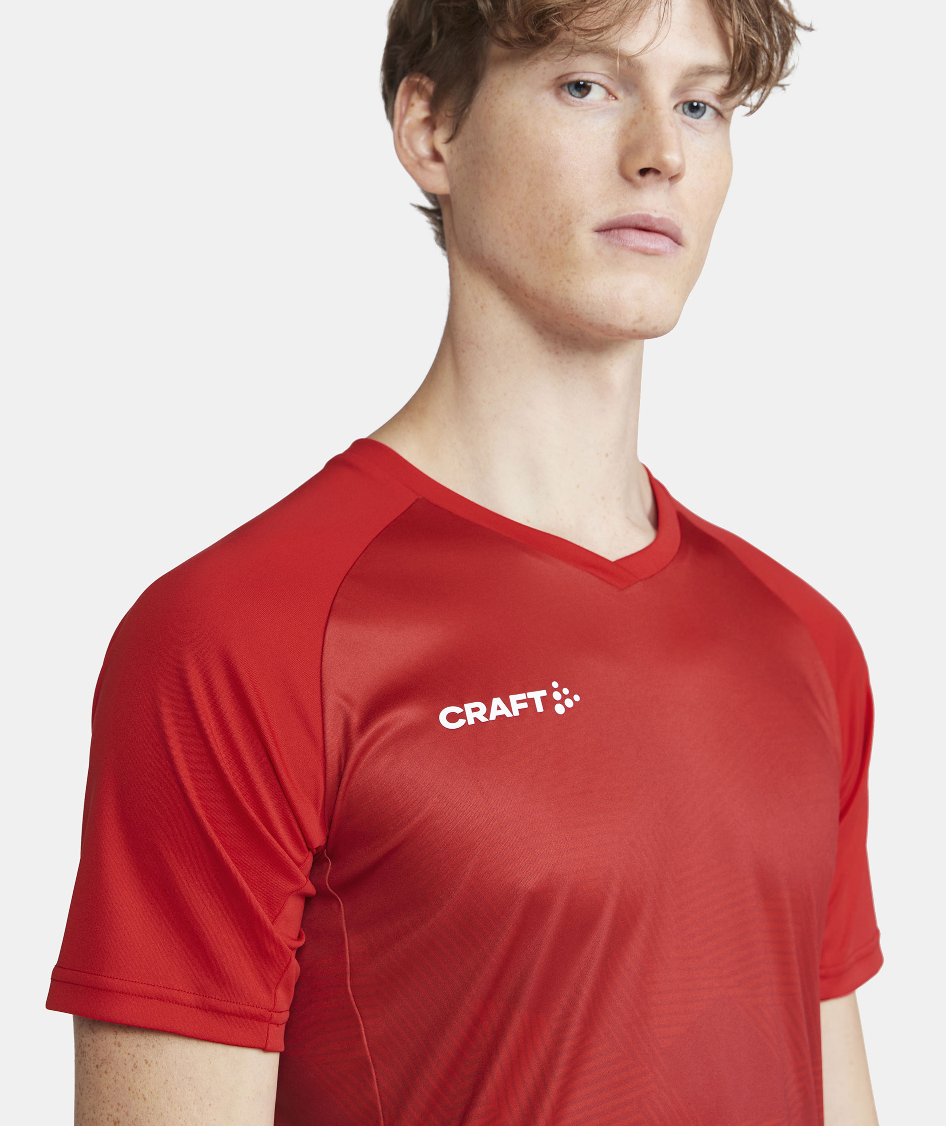 Craft Premier Fade Jersey T-shirt, Bright red, large image number 3