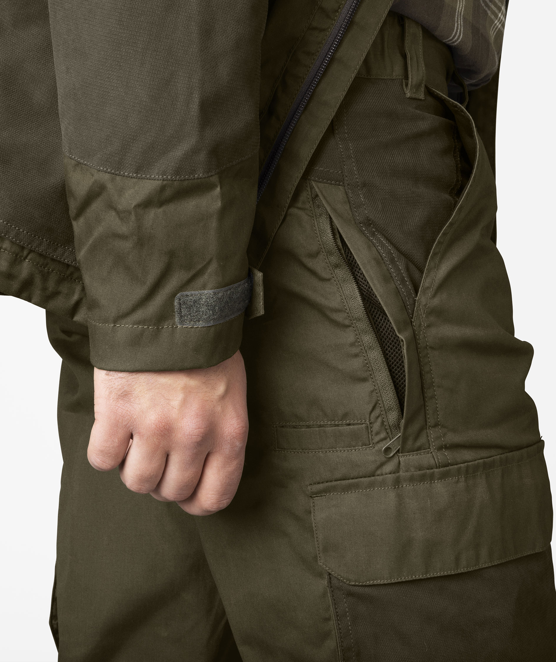 Seeland Key-Point Elements Hose, Pine Green/Dark Brown, large image number 3