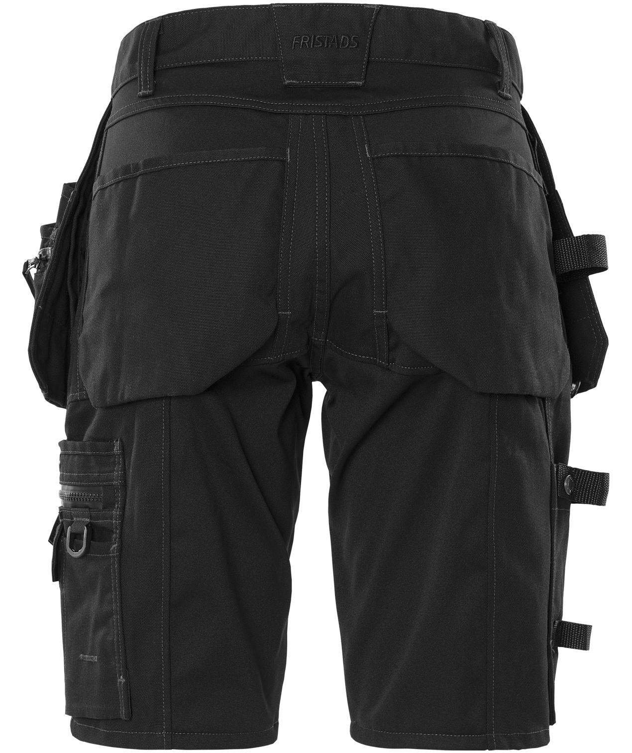 Fristads dame h&aring;ndverkershorts 2527 GCYD, Svart, large image number 1