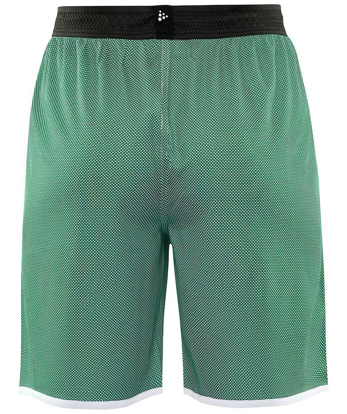 Craft Progress reversible women's shorts, Team green/white, large image number 2
