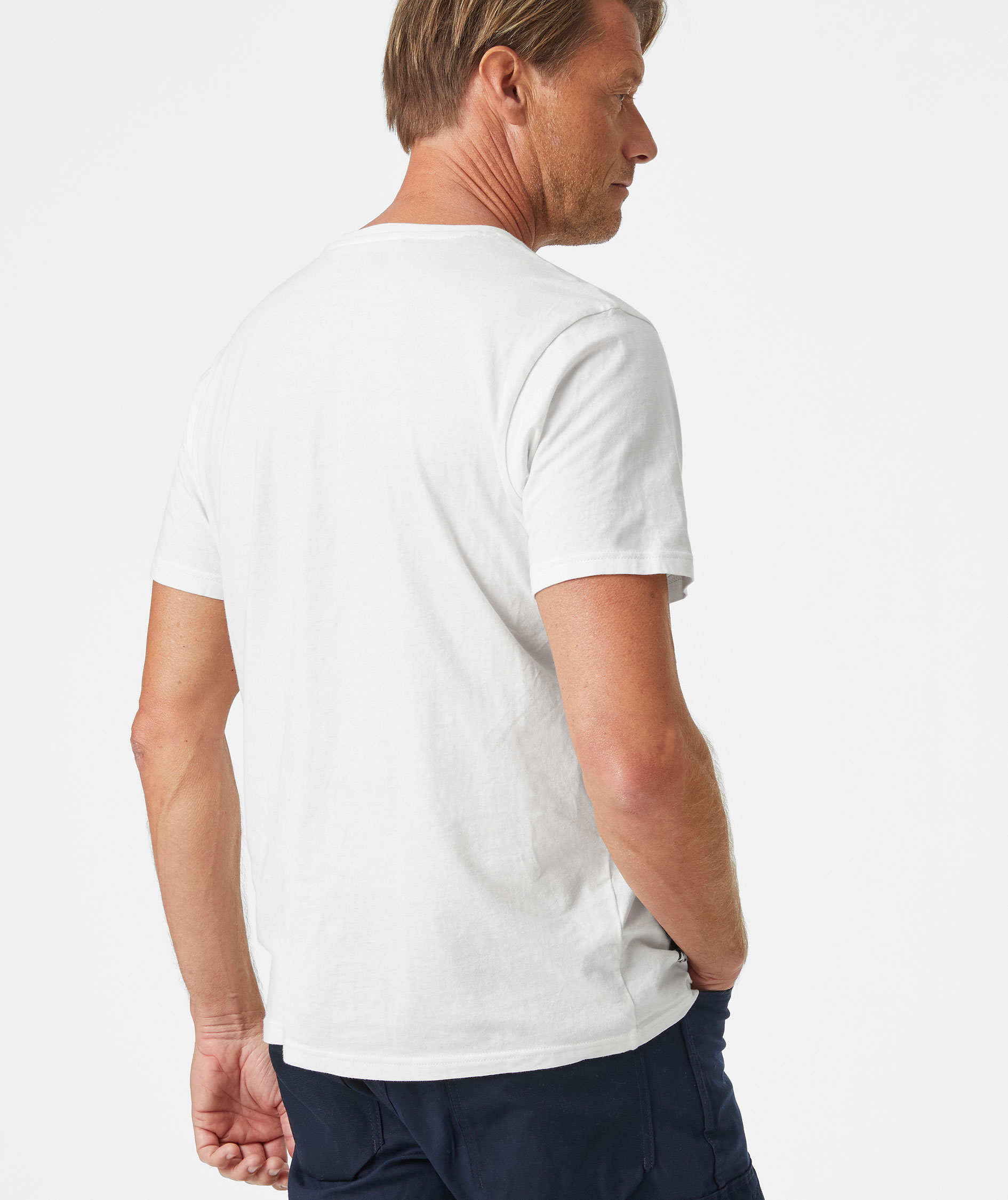 Helly Hansen Classic T-shirt, Hvid, large image number 3