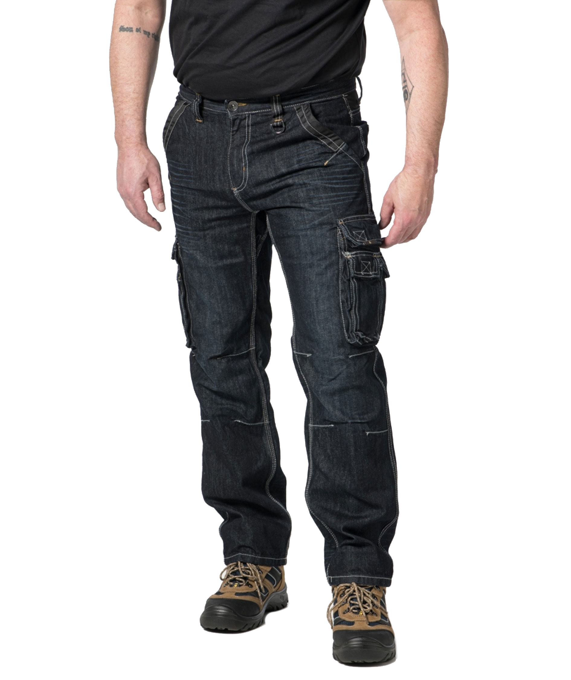 Brams Willem servicebyxa, Denim