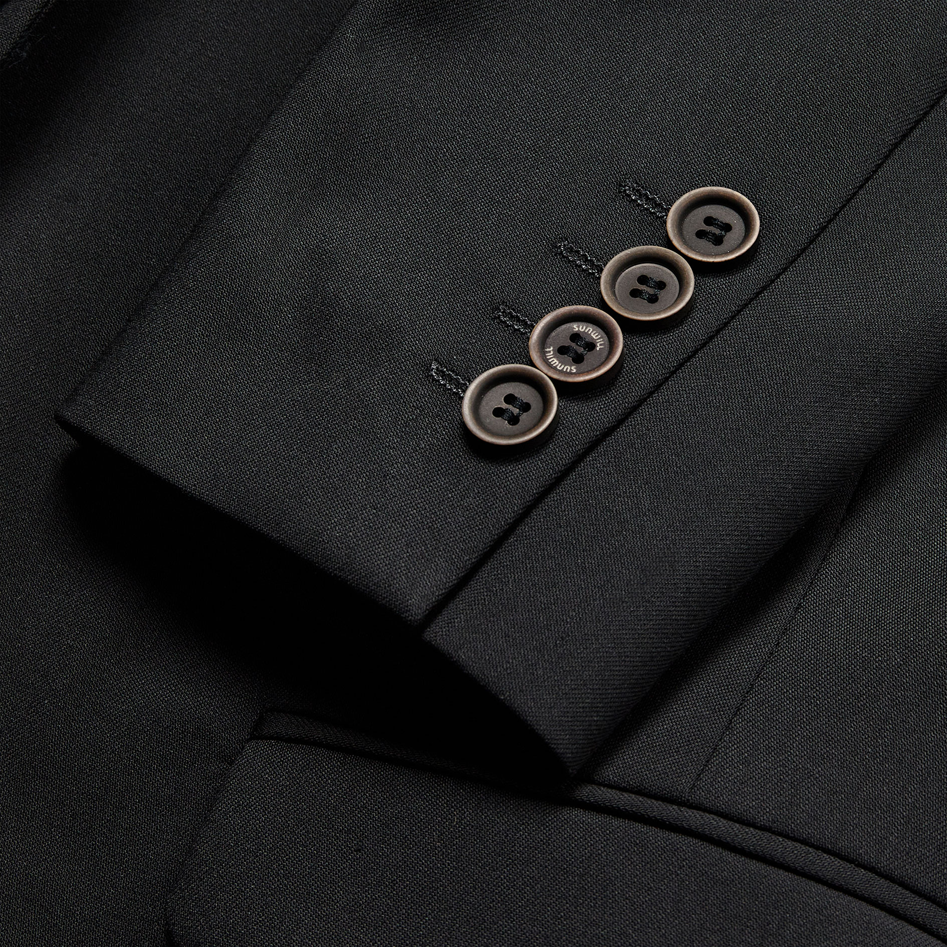 Sunwill Traveller Modern fit womens blazer with wool, Black, large image number 4