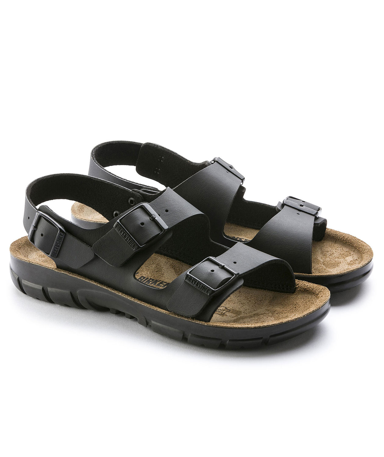 Birkenstock Kano Narrow Fit Damen Sandalen, Schwarz, large image number 3