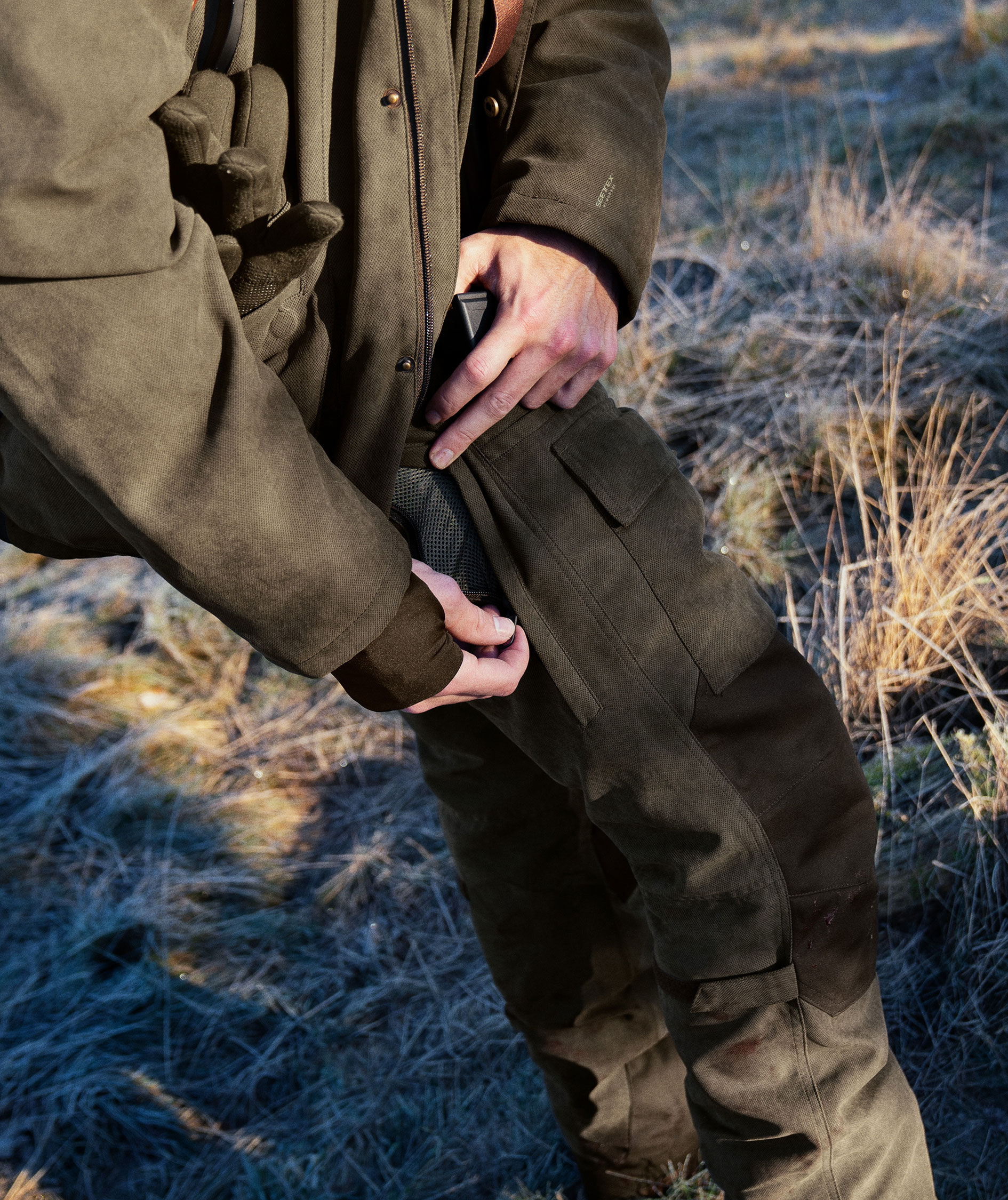 Seeland Hawker Shell II bukser, Pine green, large image number 3