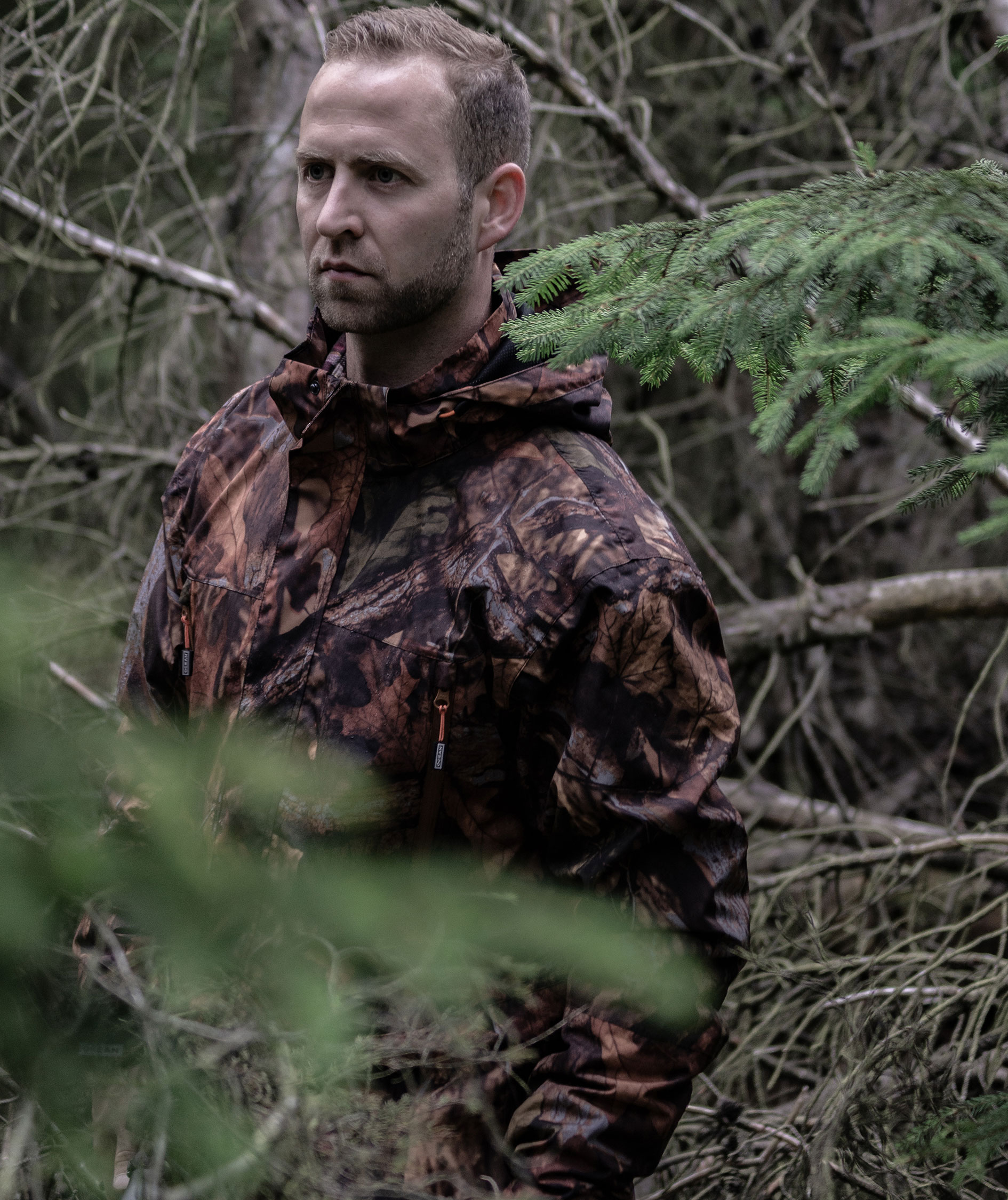 Ocean Outdoor High Performance rain jacket, Camouflage, large image number 10