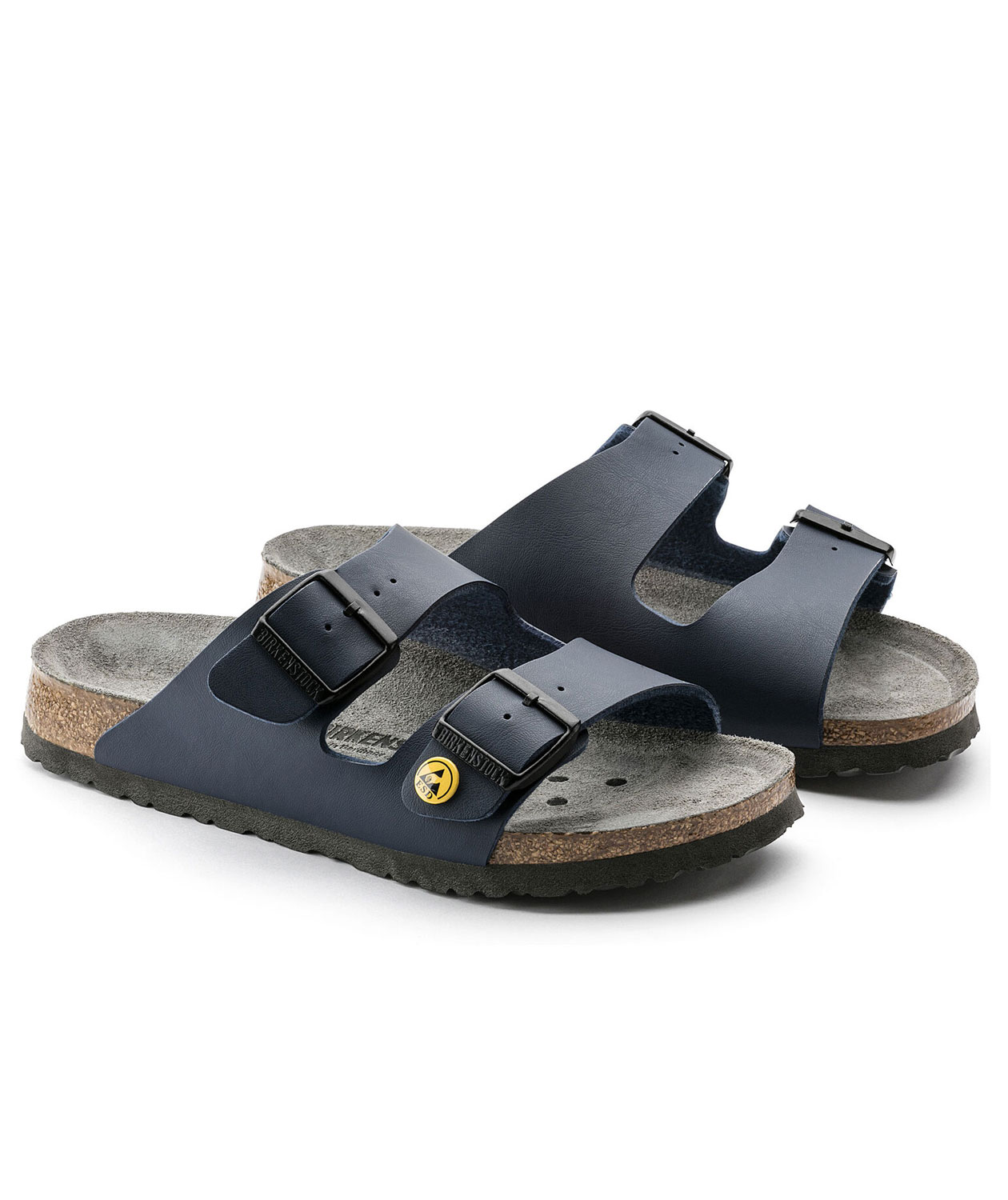 Birkenstock Arizona ESD Regular Fit sandaler, Bl&aring;, large image number 4