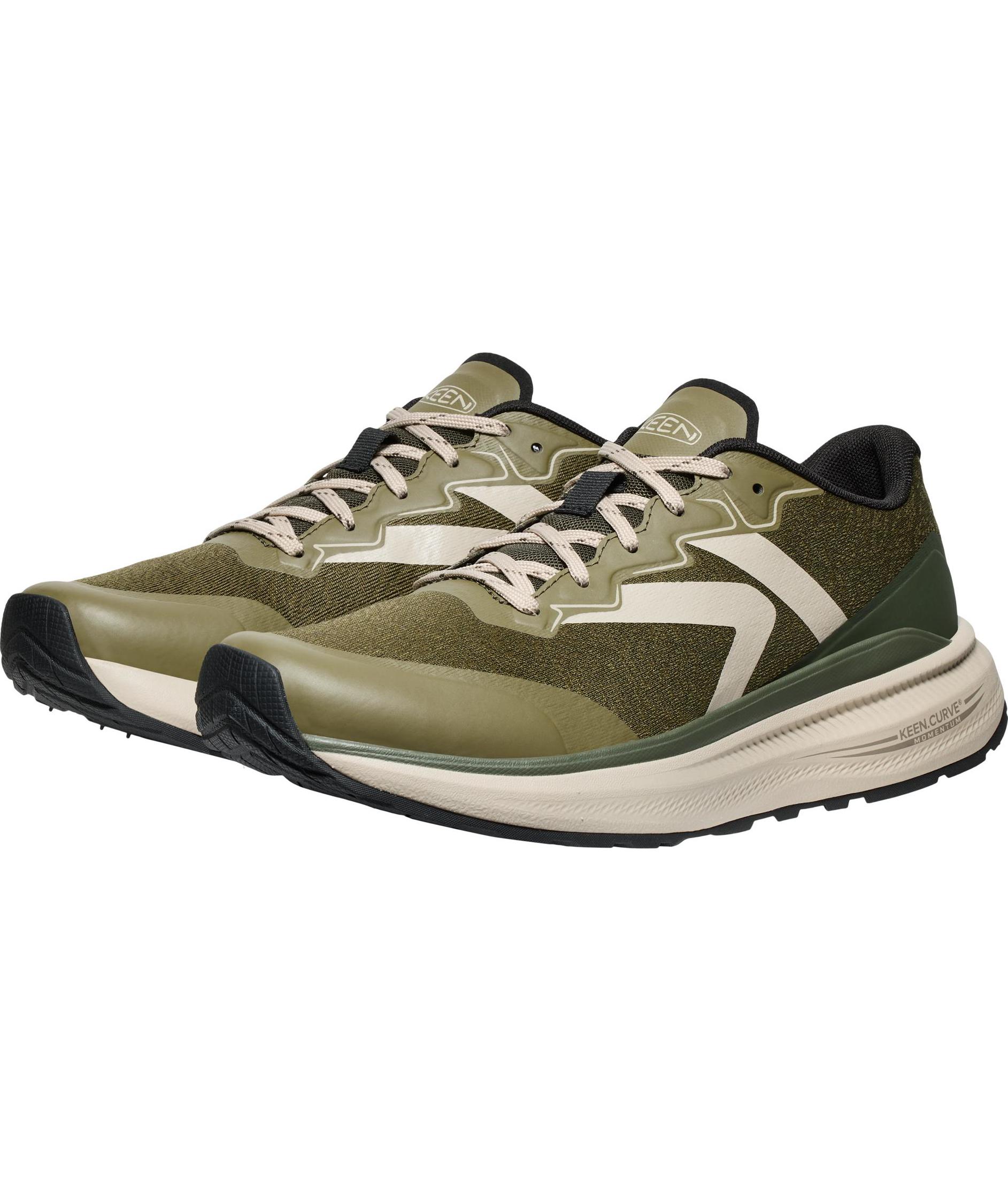 Keen WK500 hiking shoes, Winter moss/plaza taupe, large image number 4