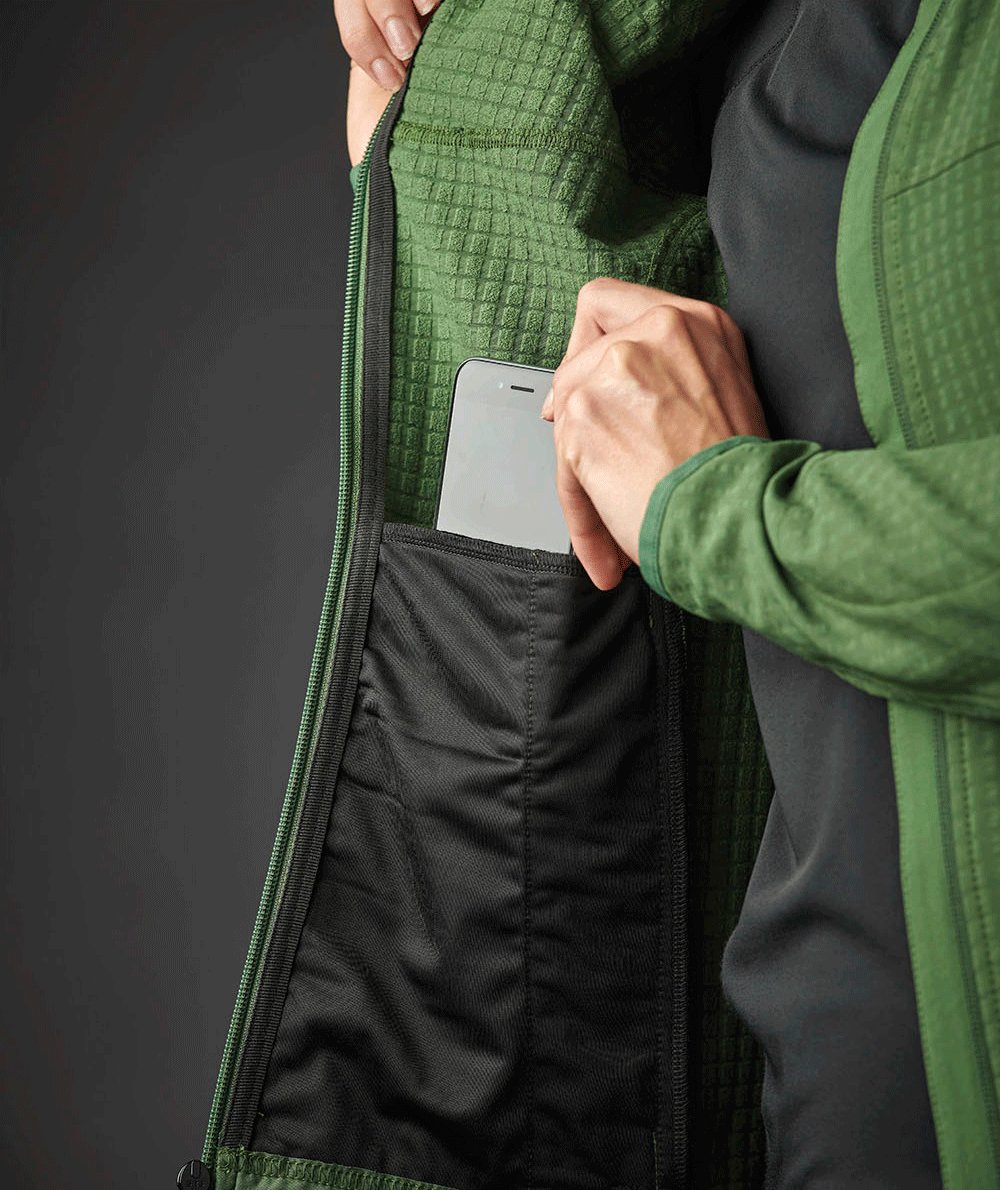 Stormtech Kyoto fleecejacka dam, Gr&ouml;n, large image number 3