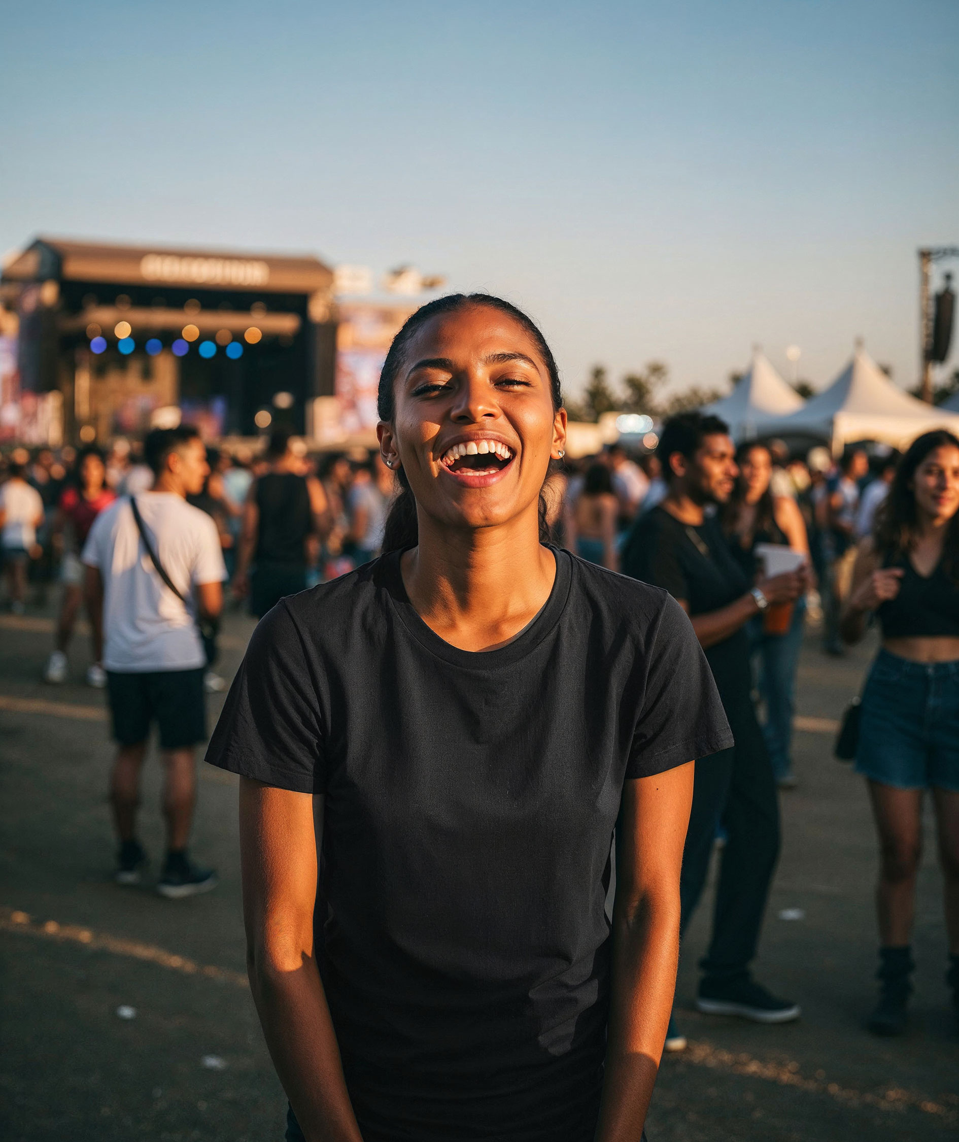 UM Regular fit T-shirt, Black, large image number 7