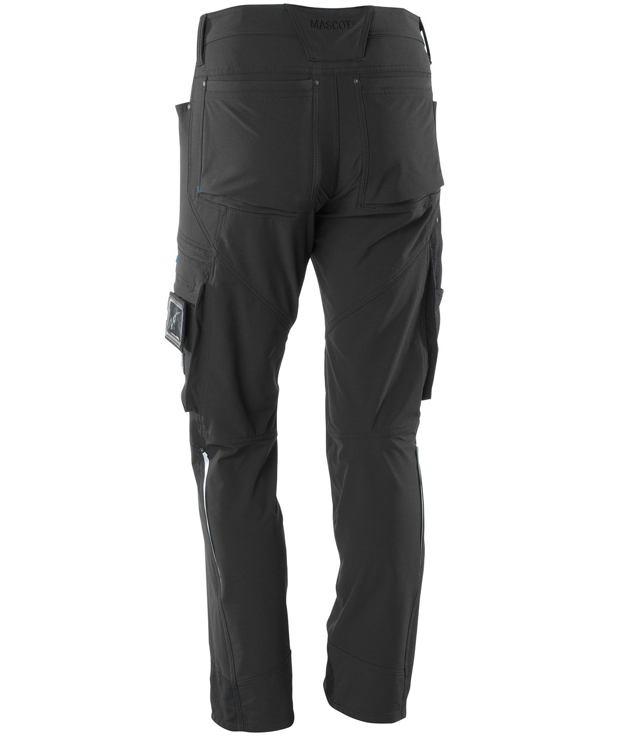 Mascot Advanced Diensthose full stretch, Schwarz, large image number 2