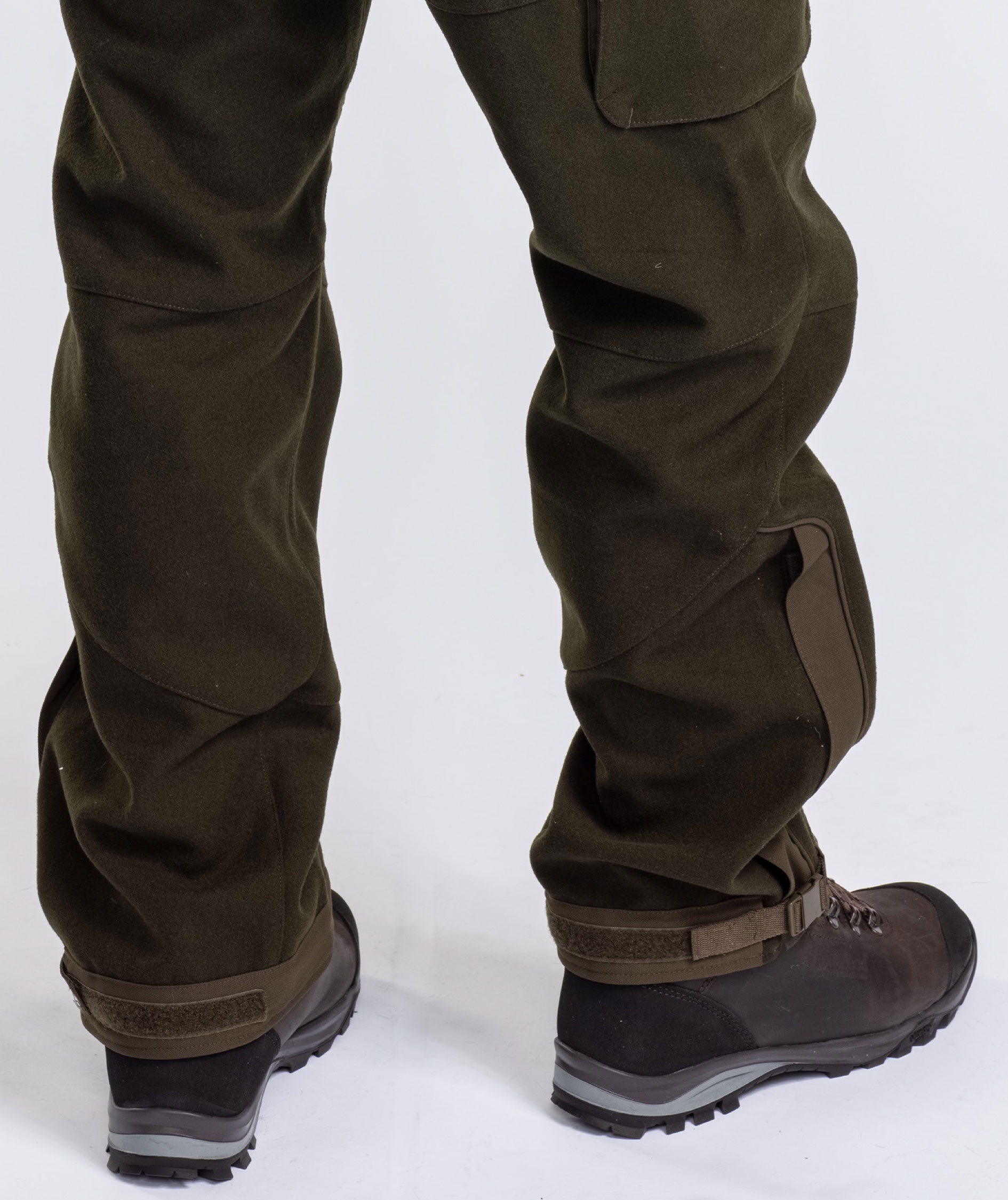 Pinewood Furudal Hunters bukser med uld, Moss green, large image number 6