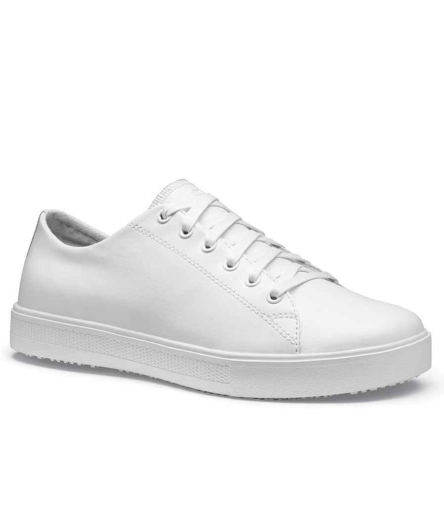 Shoes For Crews Old School Low-Rider IV arbetsskor, Vit