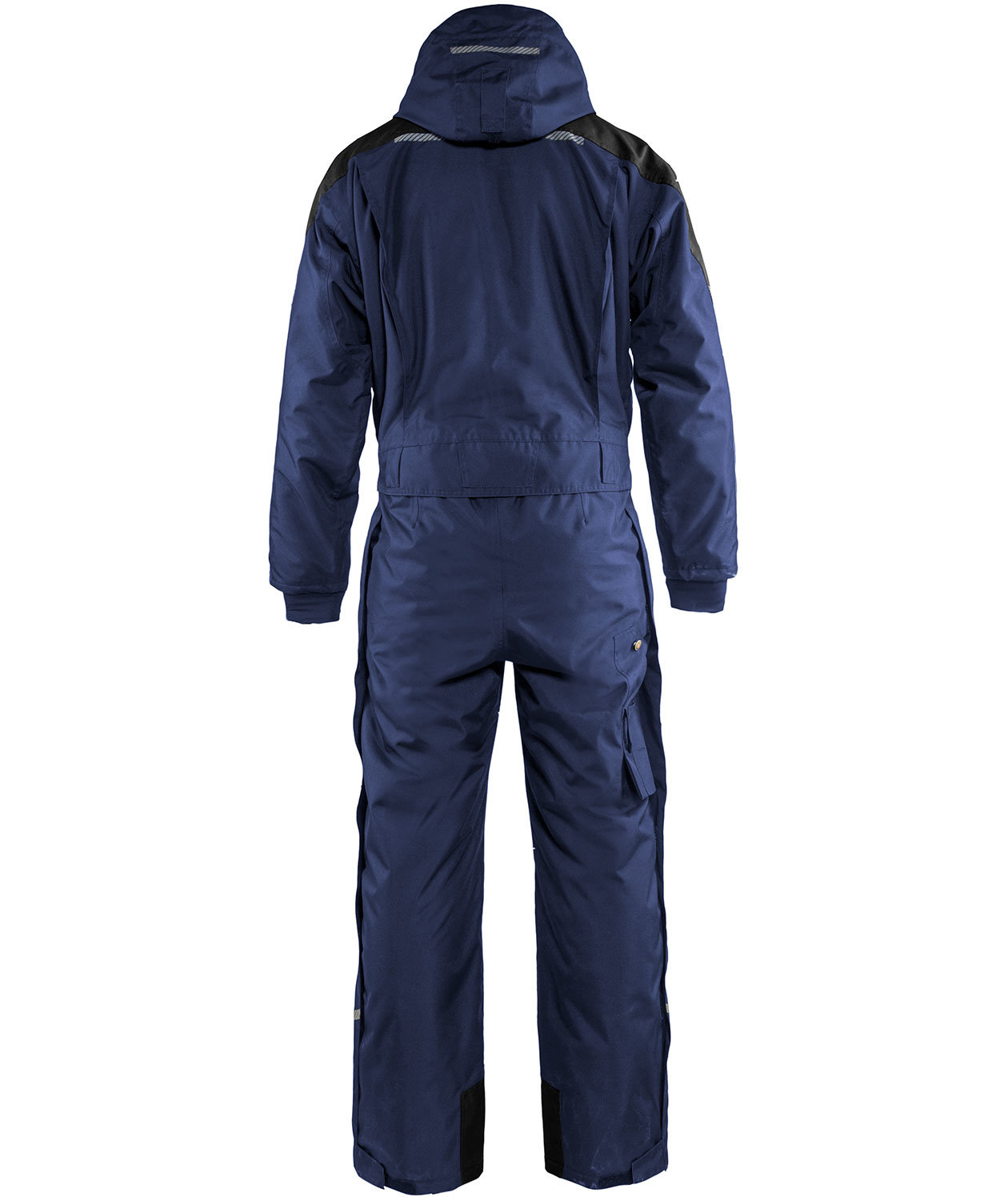 Bl&aring;kl&auml;der termooverall, Marinbl&aring;/Svart, large image number 1