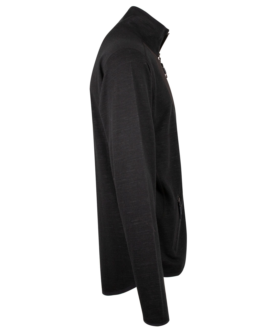 YOU Geiranger jacka med merinoull, Svart fl&auml;ckig, large image number 3