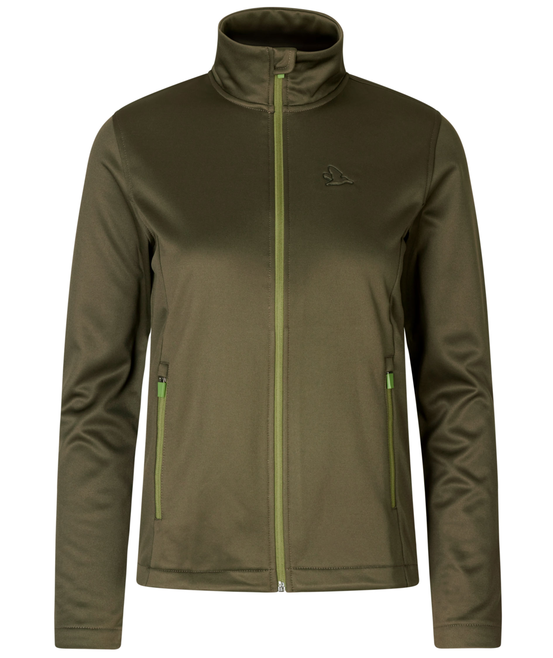 Seeland Emily dame fleecejakke, Pine green, large image number 0