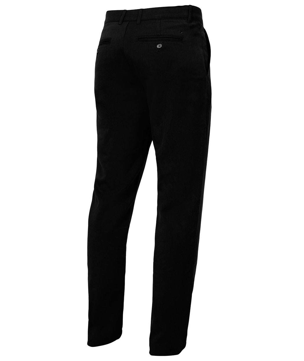 NewTurn Stretch Regular fit chinos, Svart, large image number 2