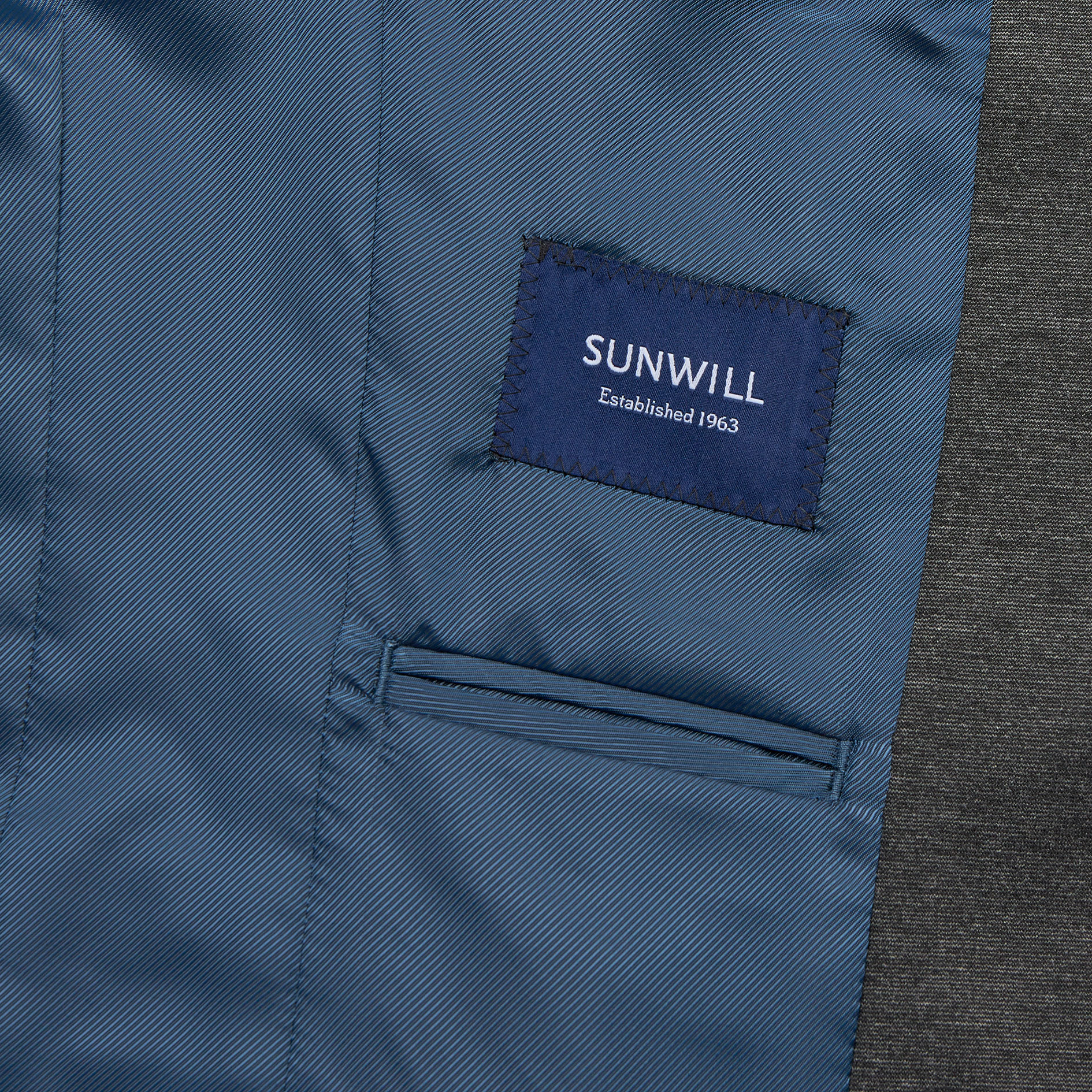 Sunwill Extreme Flexibility Fitted fit women's blazer, Charcoal, large image number 3