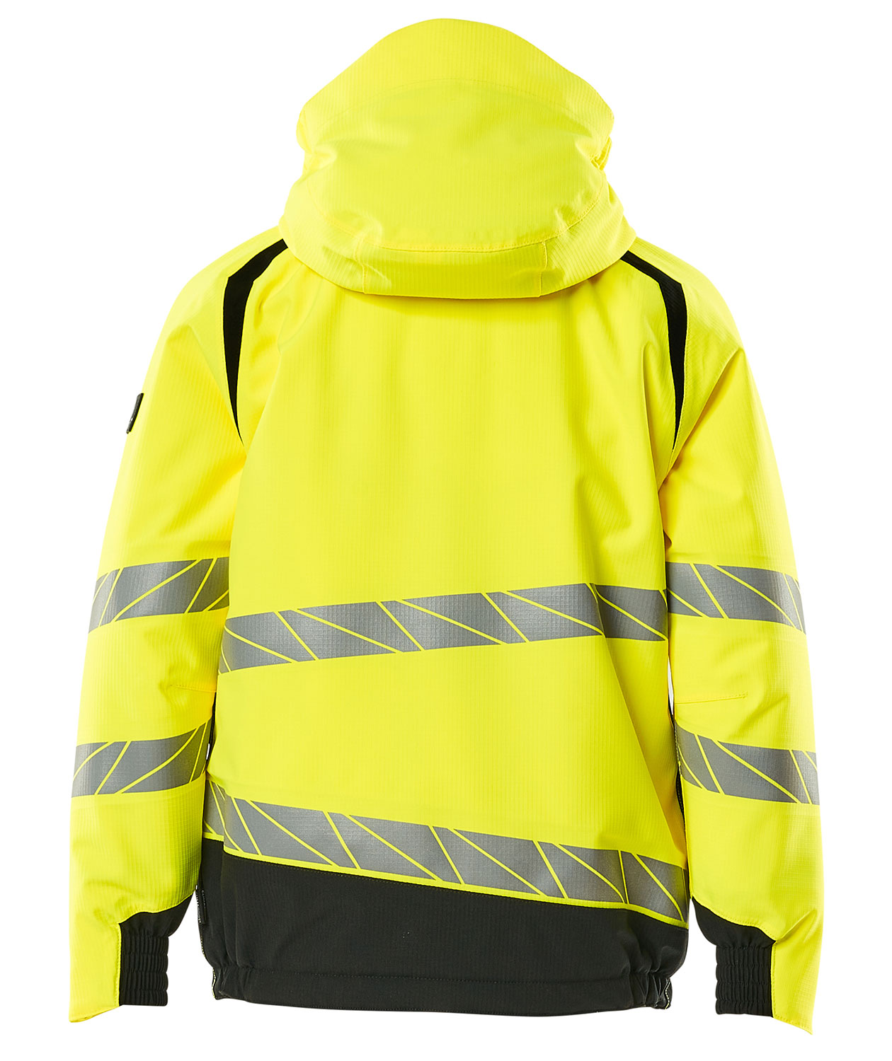 Mascot Accelerate Safe winter jacket for kids, Hi-vis Yellow/Black, large image number 2