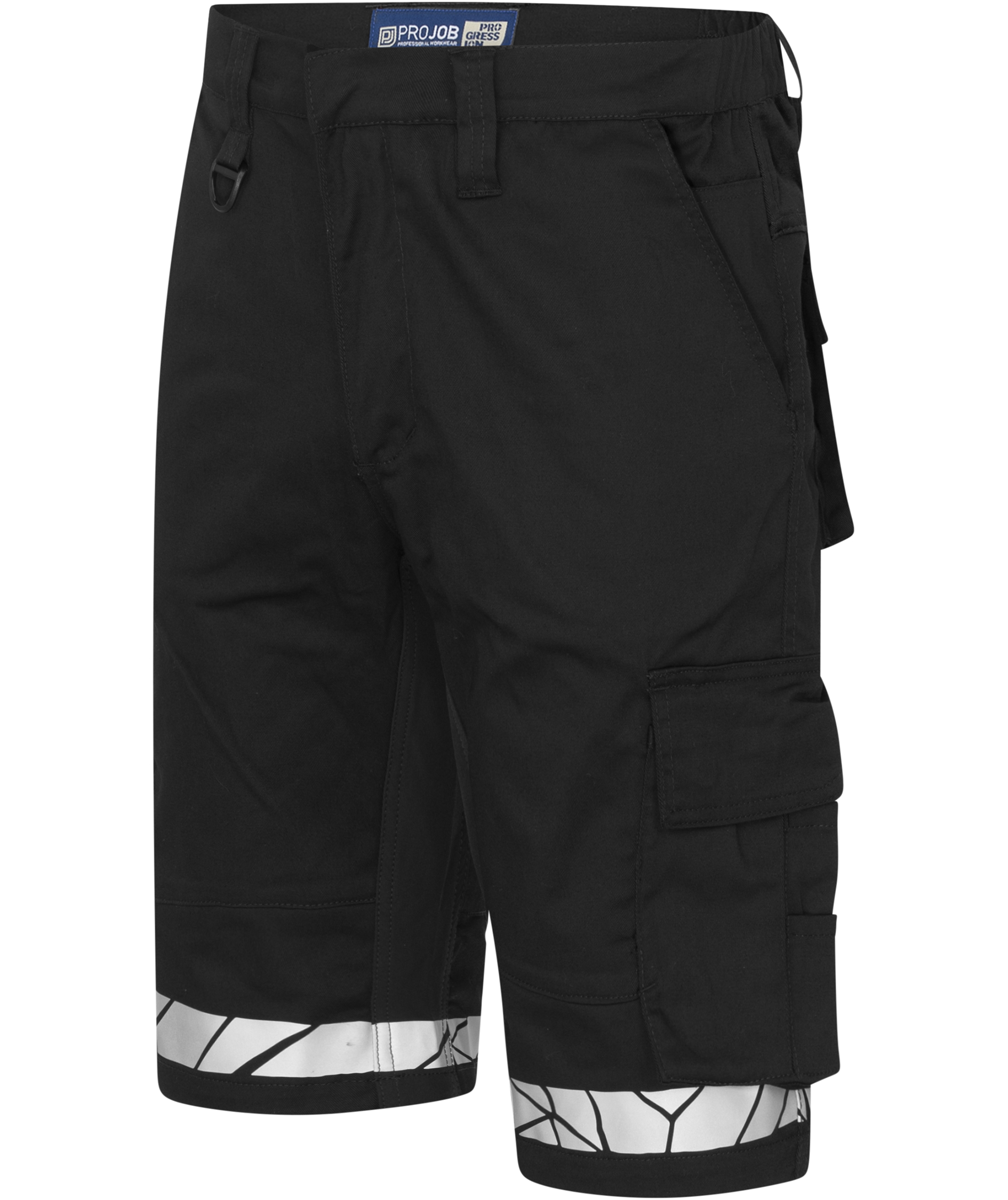 ProJob arbetsshorts 7510, Svart, large image number 4