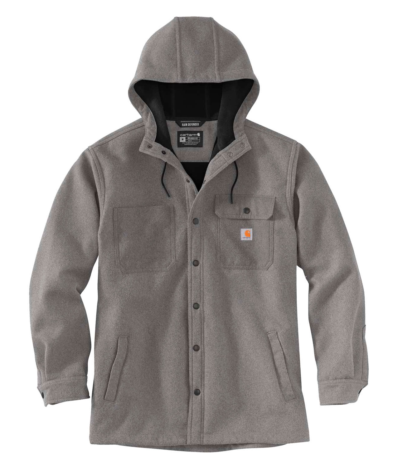 Carhartt fleece skjorta jacka, Black Heather