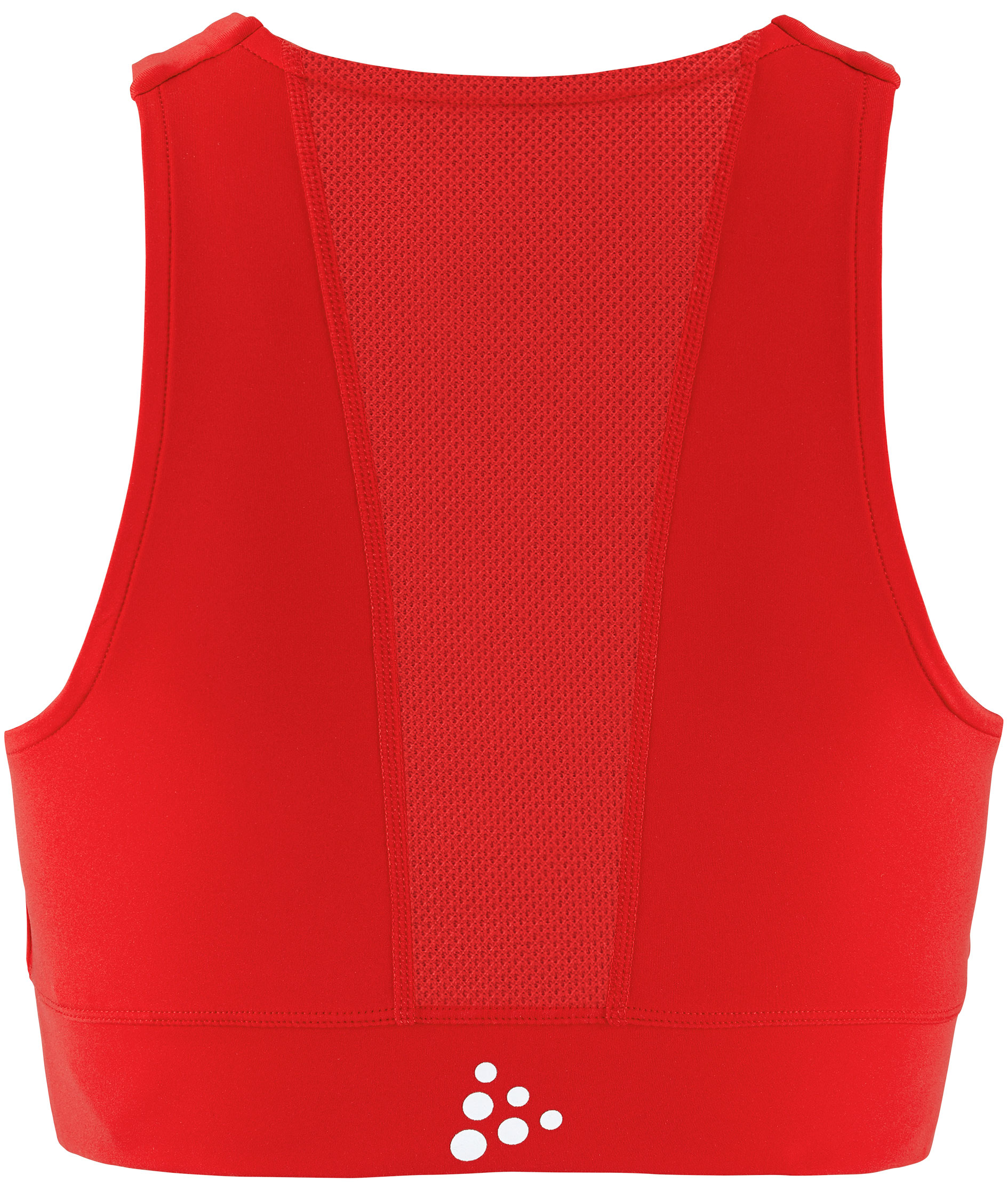 Craft Rush 2.0 Damen sport BH, Bright red, large image number 2