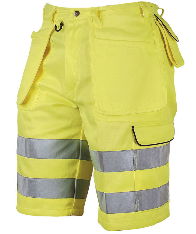 Toni Lee Glen h&aring;ndverkershorts, Hi-Vis&nbsp;Gul