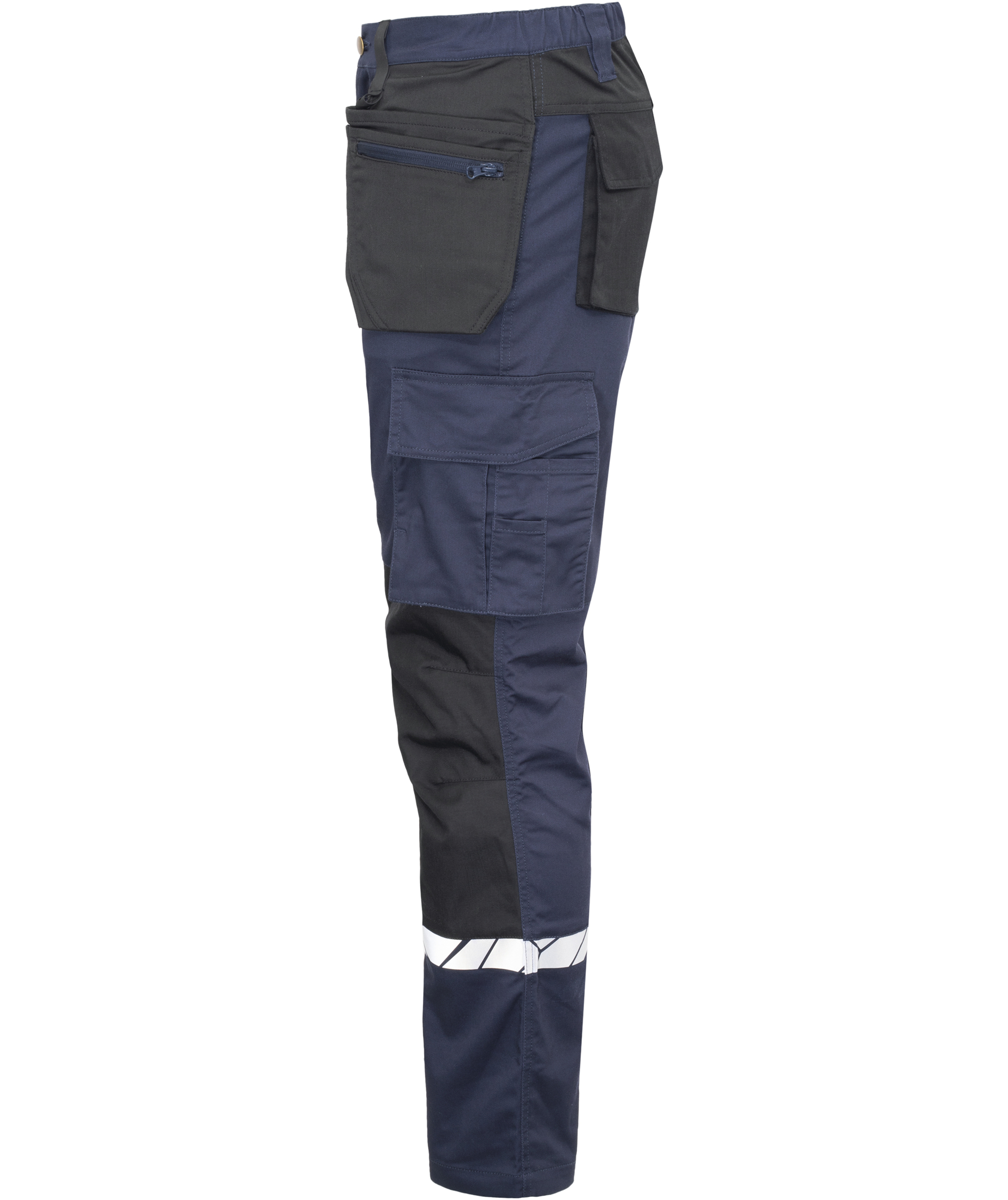 ProJob craftsman trousers 7509, Marine Blue/Black, large image number 4