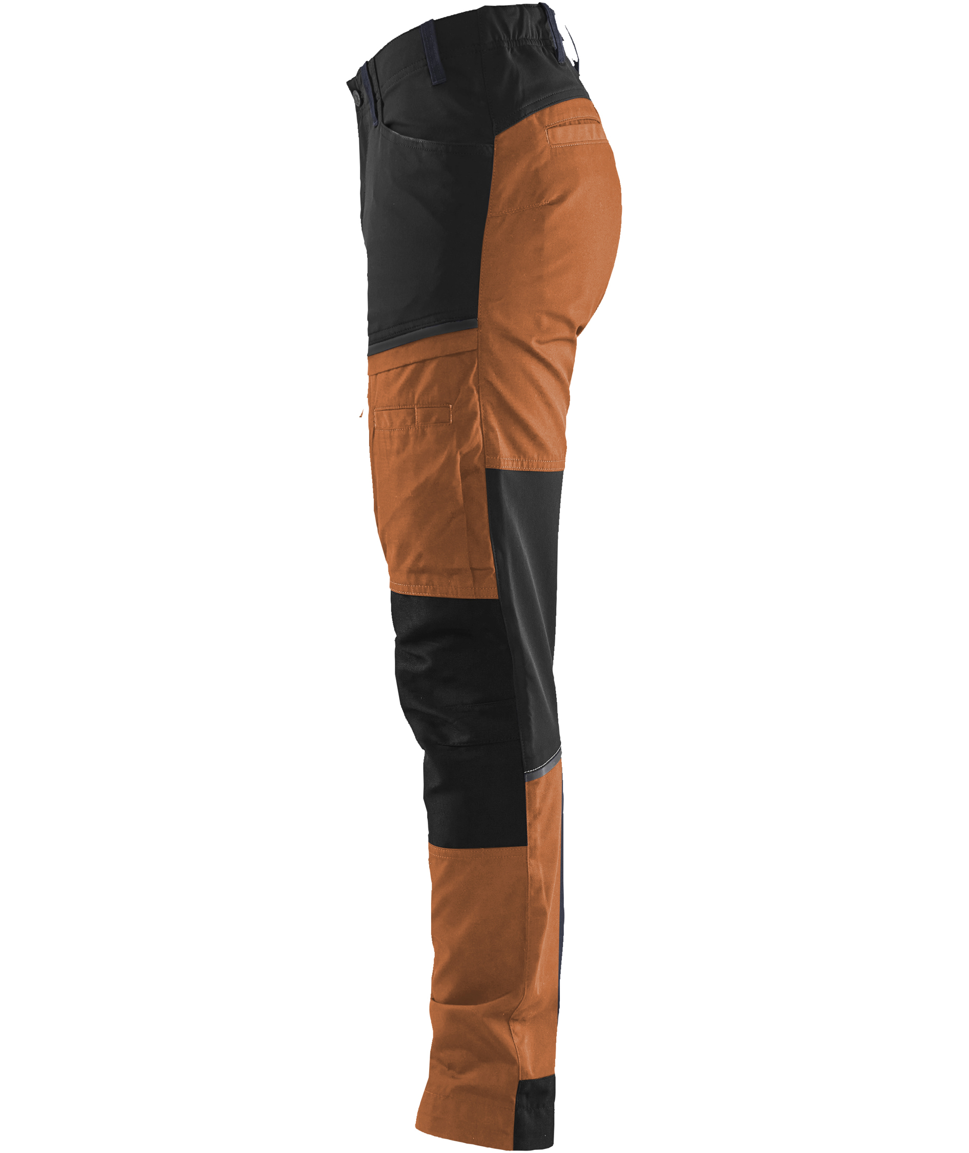 Bl&aring;kl&auml;der Damen Arbeitshose, Rost/schwarz, large image number 4