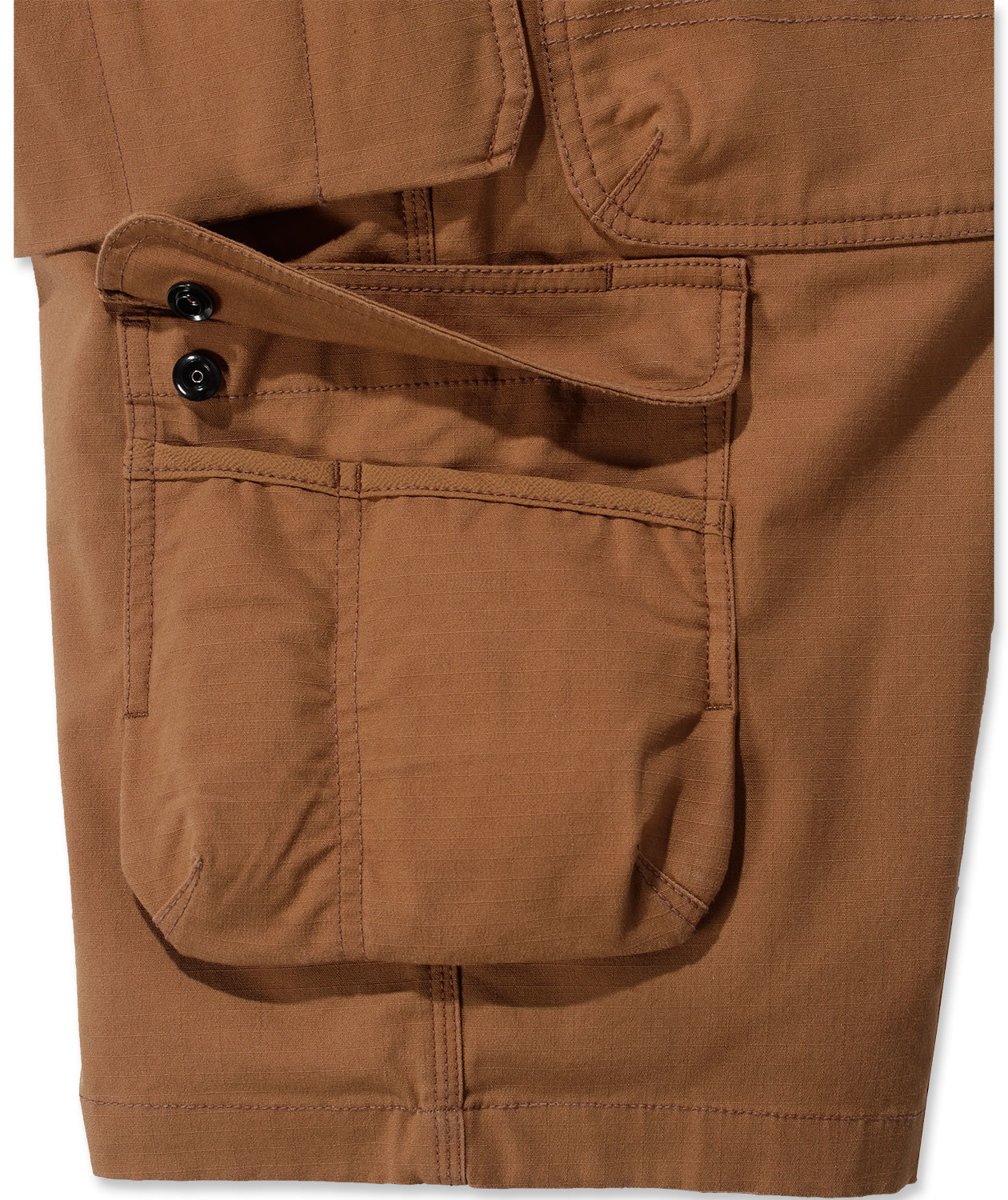Carhartt hantverksshorts, Brun, large image number 4