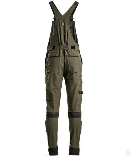 Kramp Technical arbetsh&auml;ngselbyxa full stretch, Olivgr&ouml;n