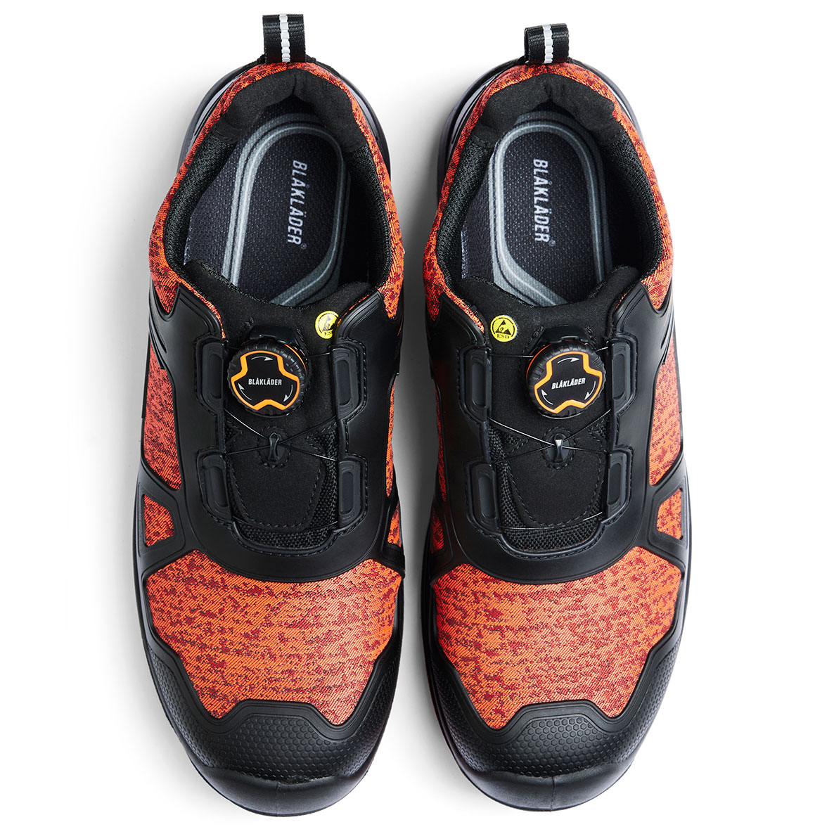 Bl&aring;kl&auml;der Gecko safety shoes S3, Orange/Black, large image number 3