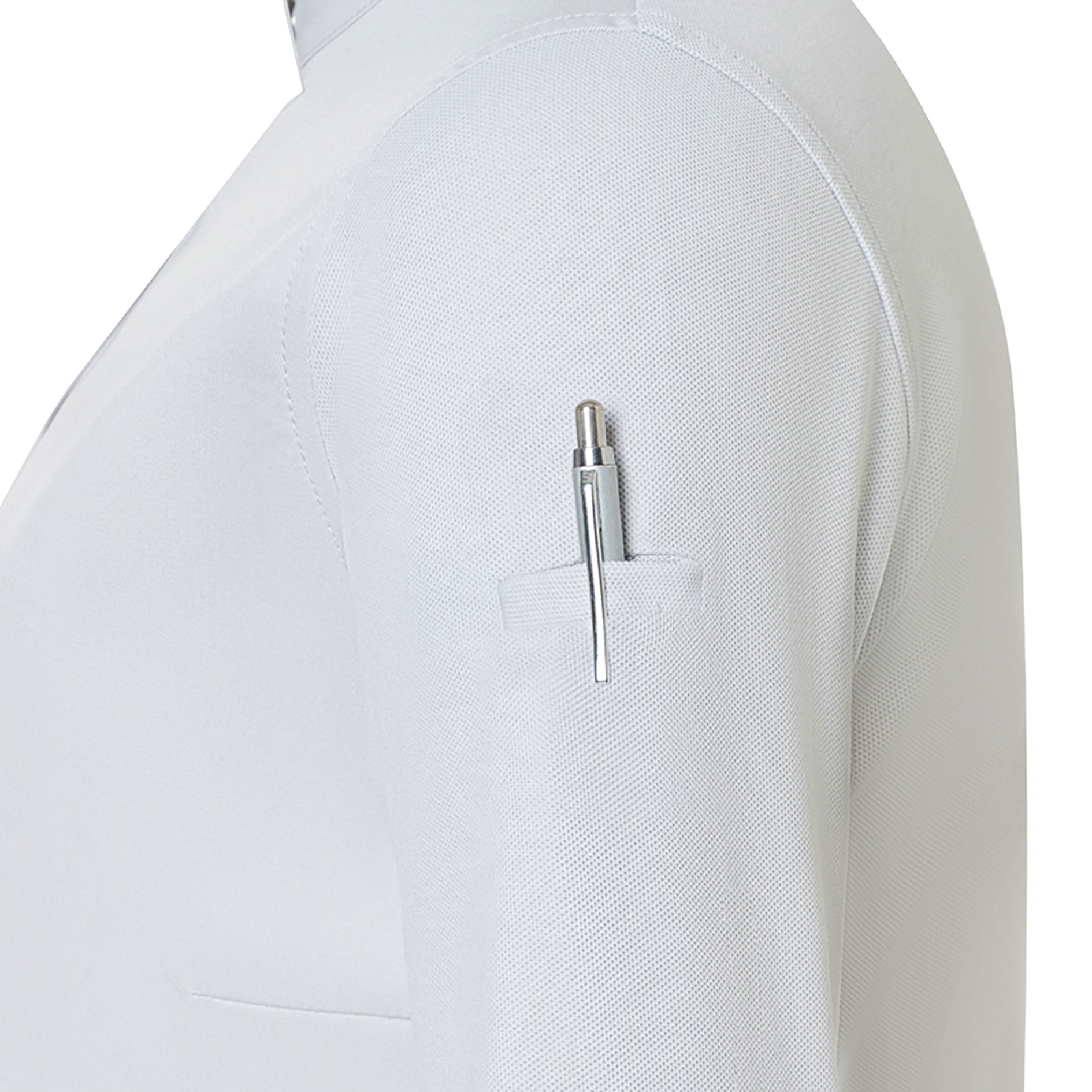 Karlowsky DIAMOND CUT&reg; Avantgarde dame kokkejakke, Silver Grey, large image number 6